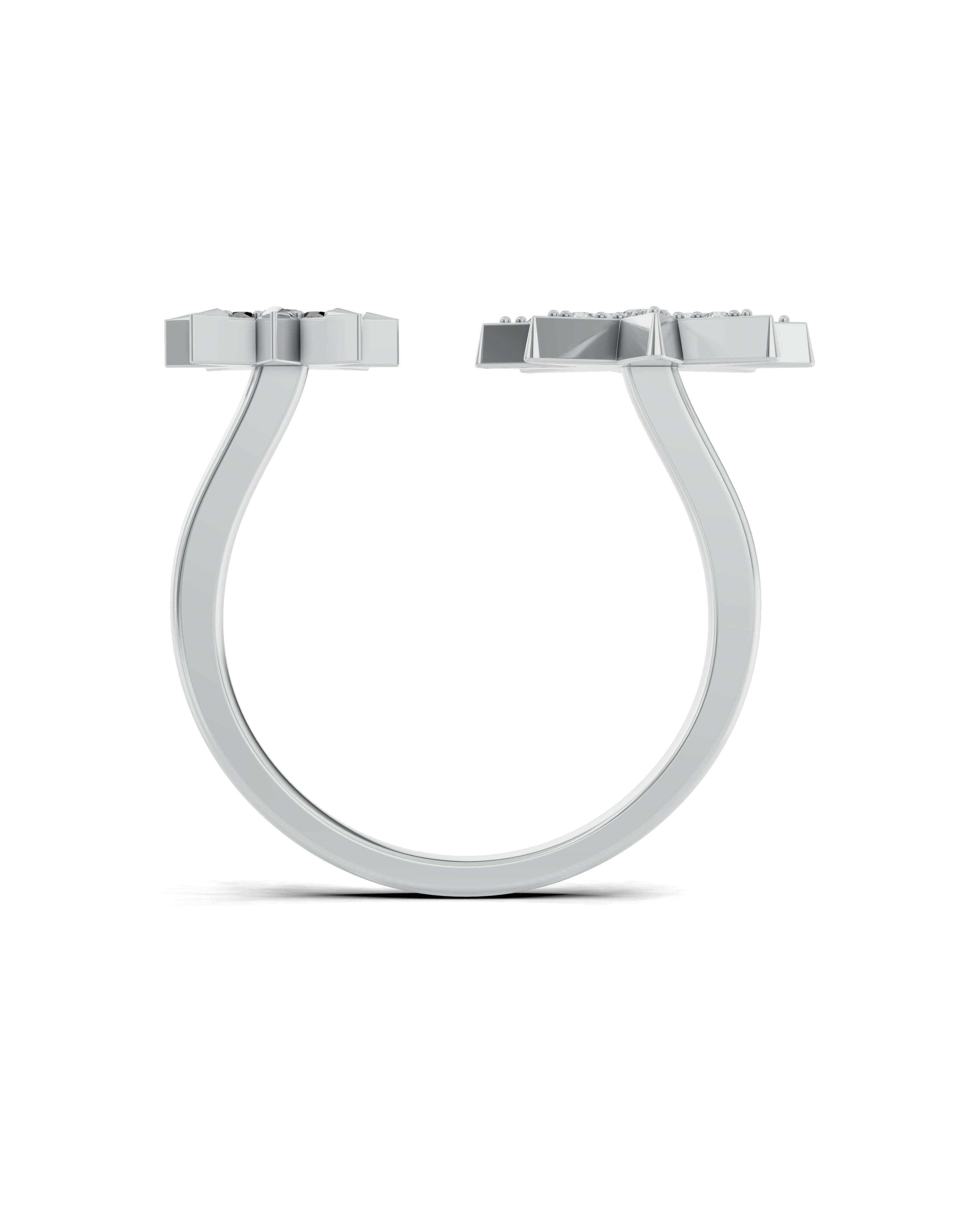 Platinized Sterling Silver