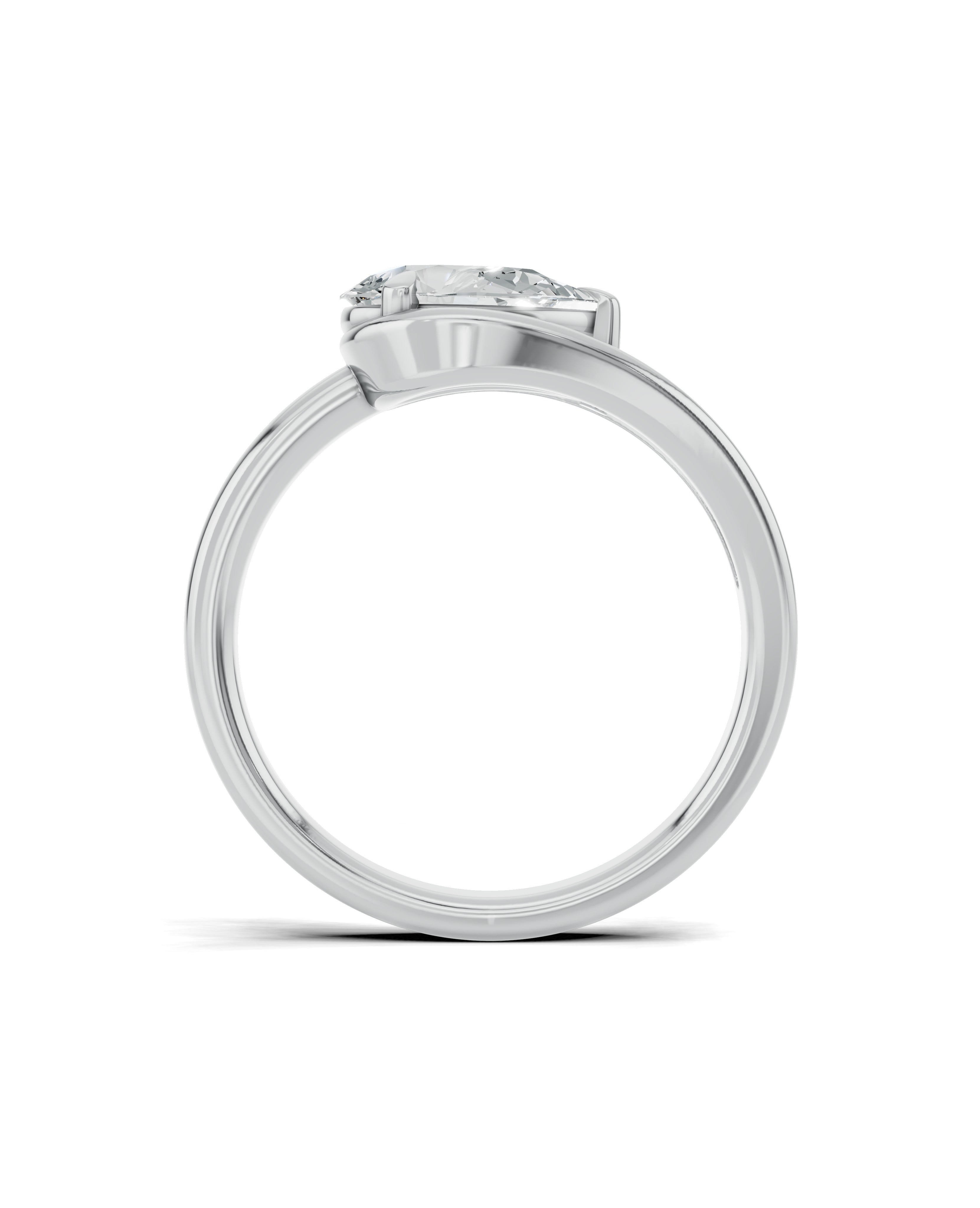 Platinized Sterling Silver