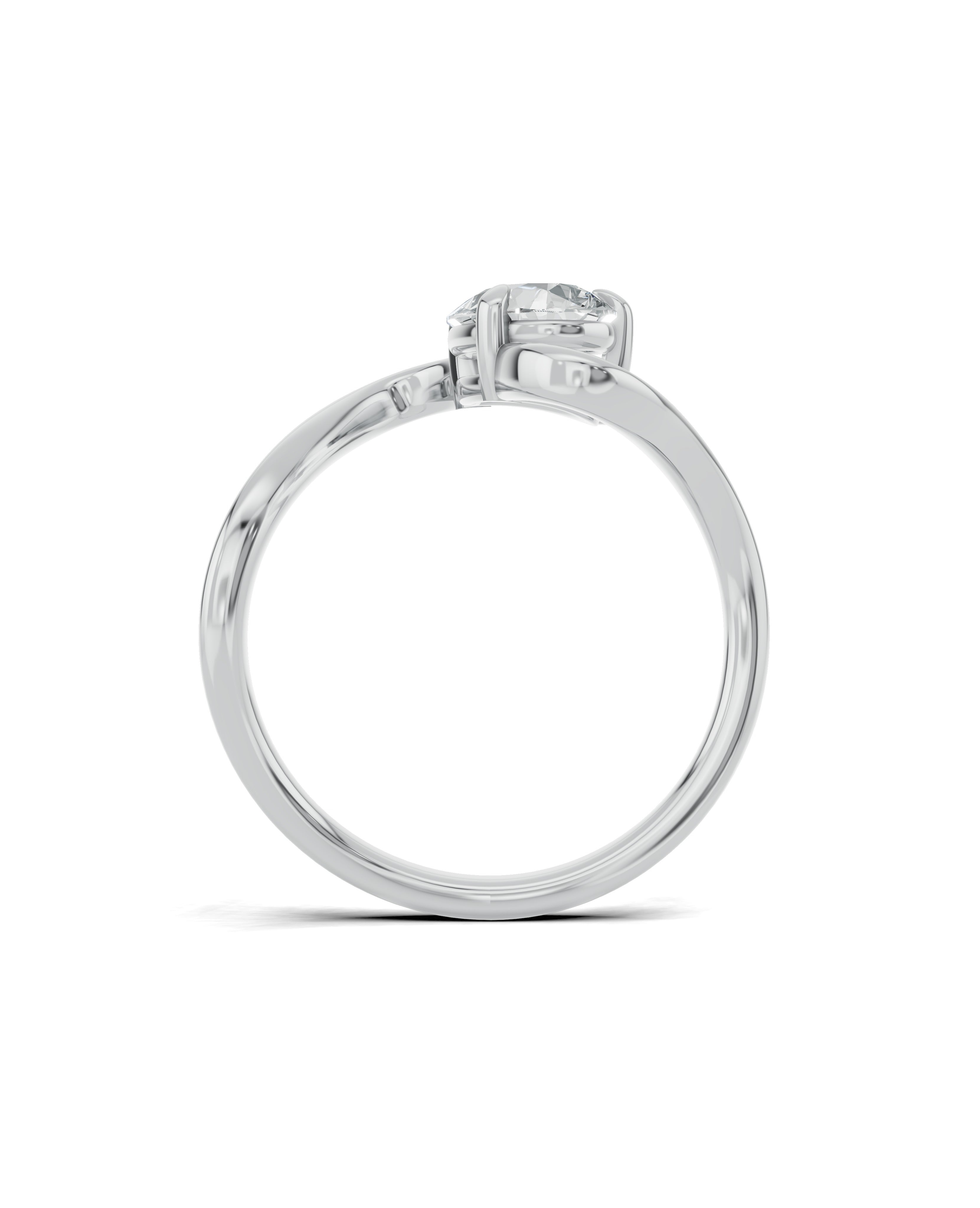 Platinized Sterling Silver