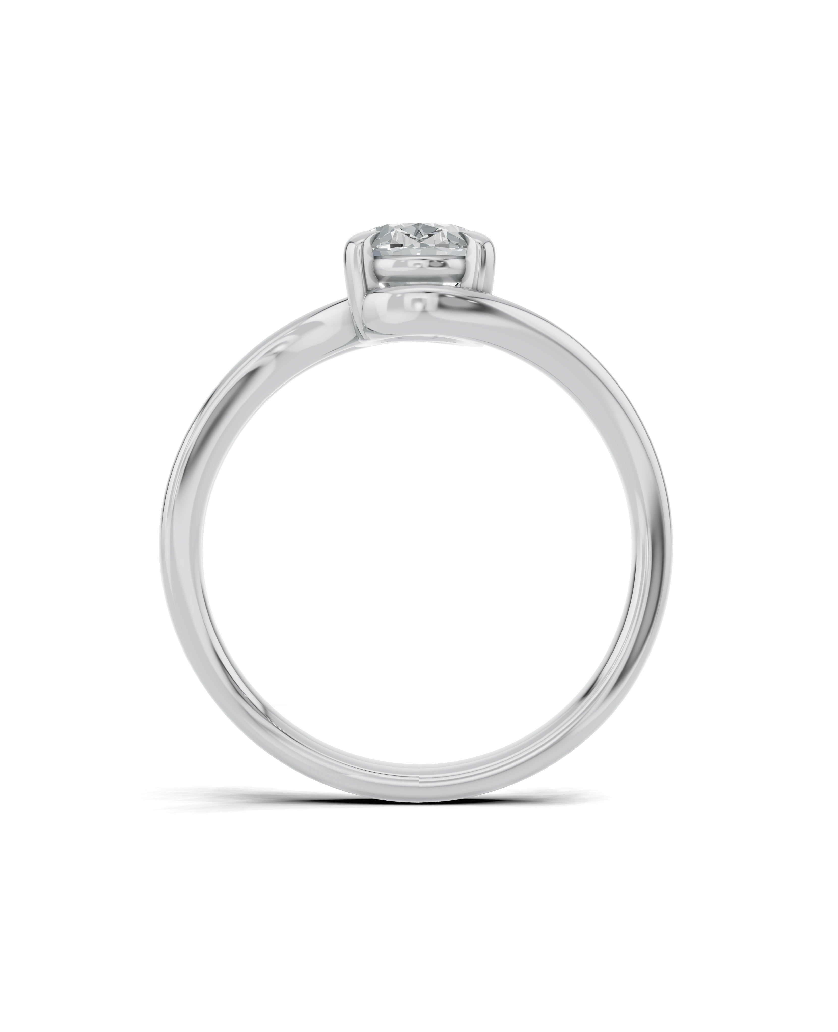 Platinized Sterling Silver