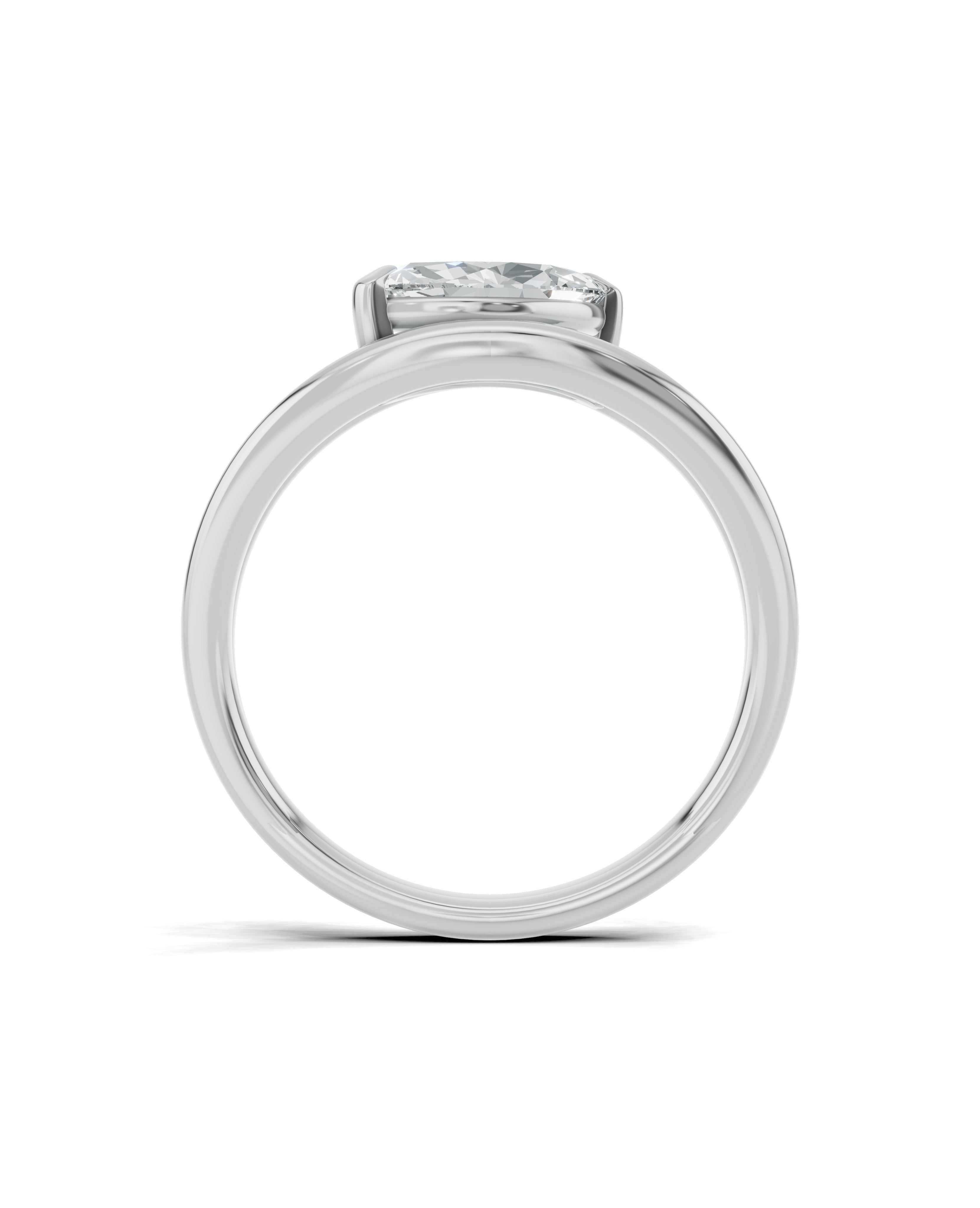 Platinized Sterling Silver