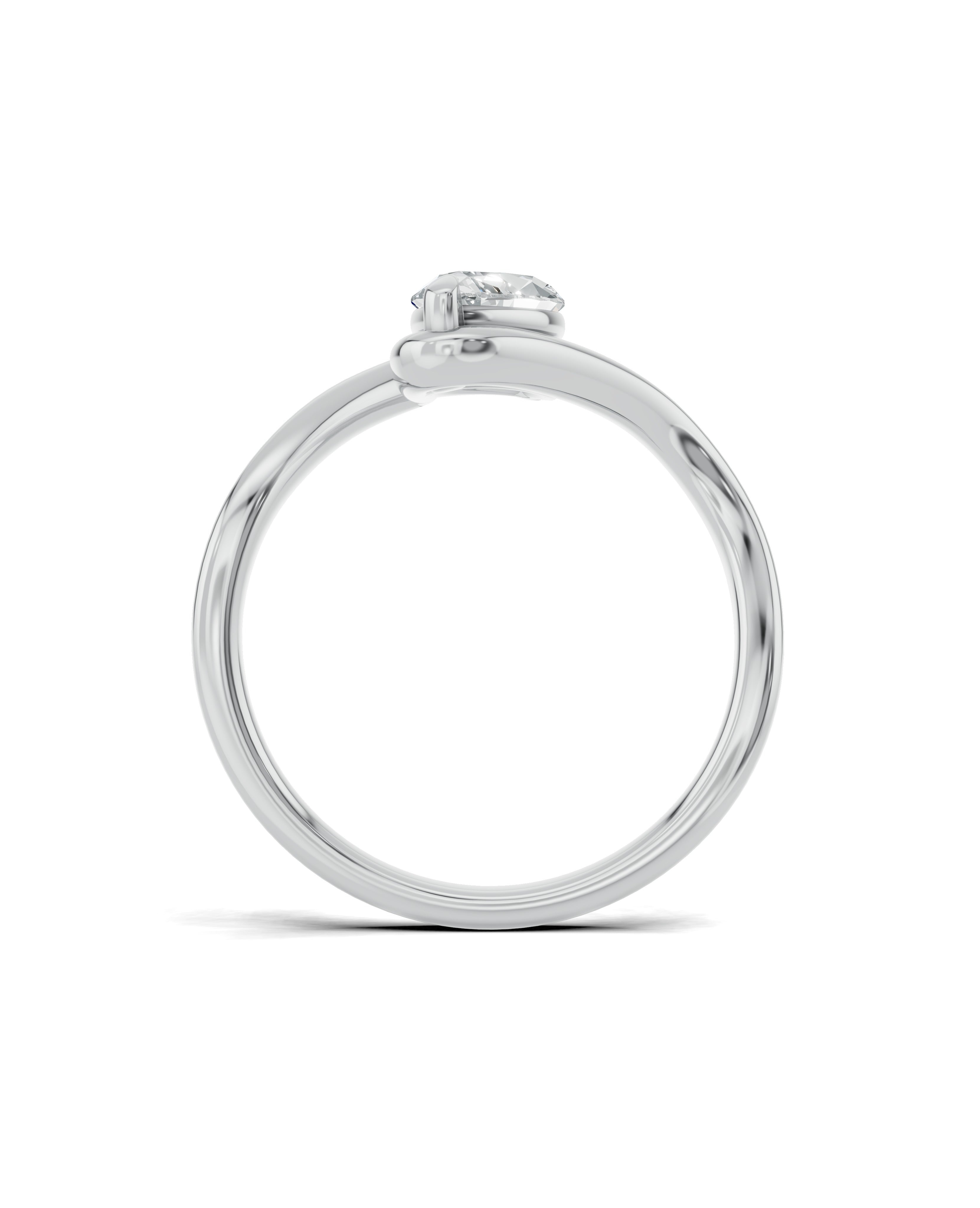 Platinized Sterling Silver