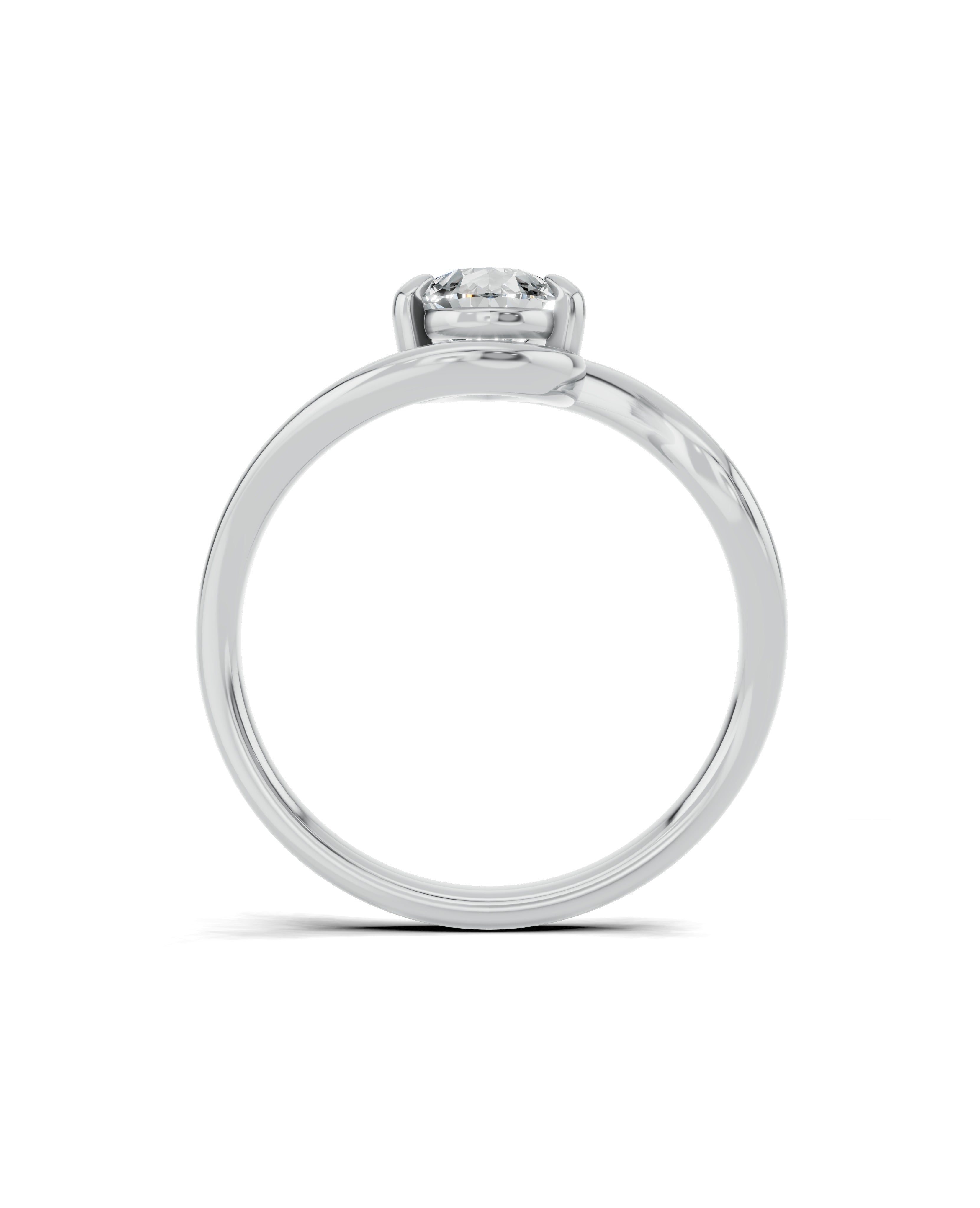 Platinized Sterling Silver