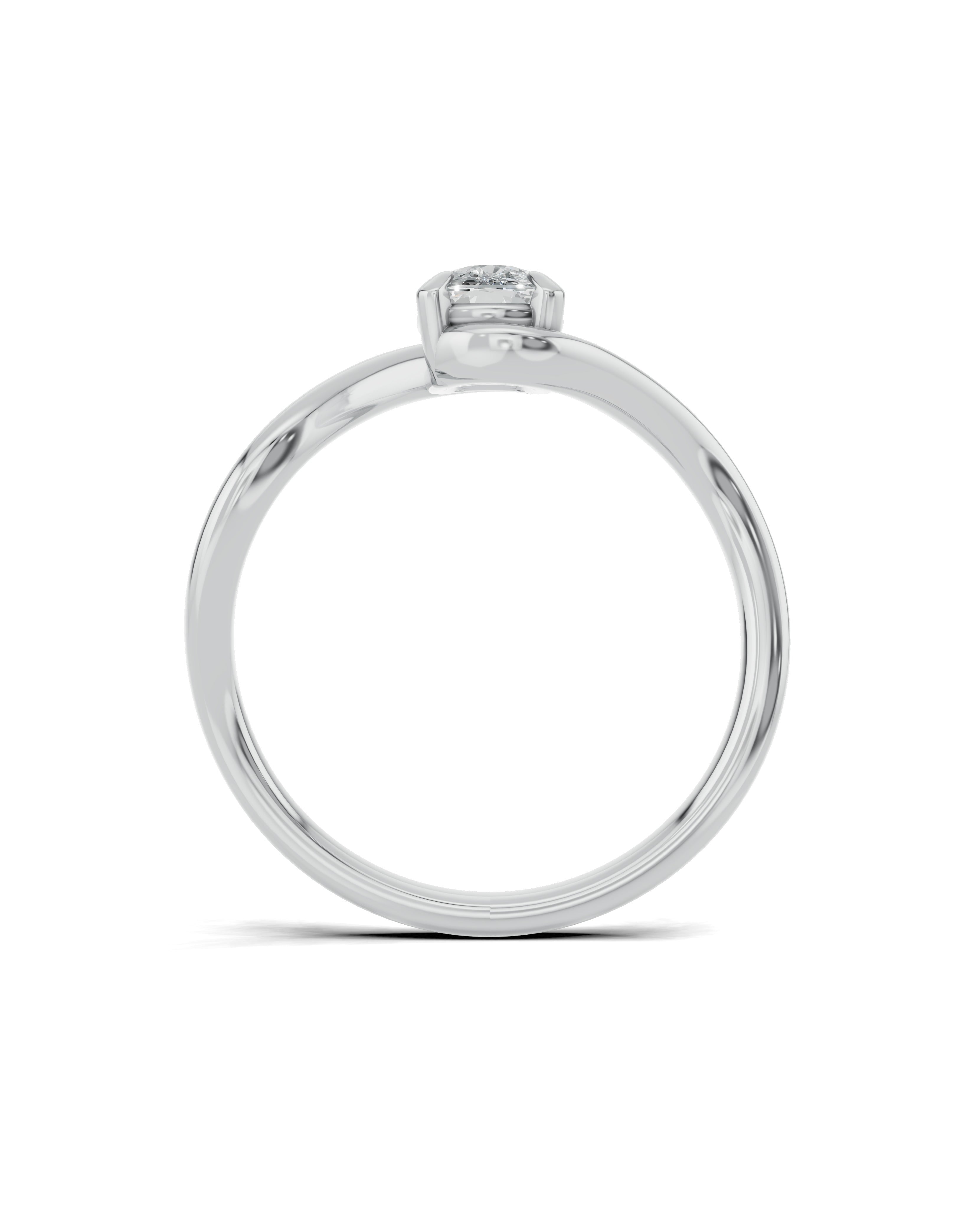 Platinized Sterling Silver