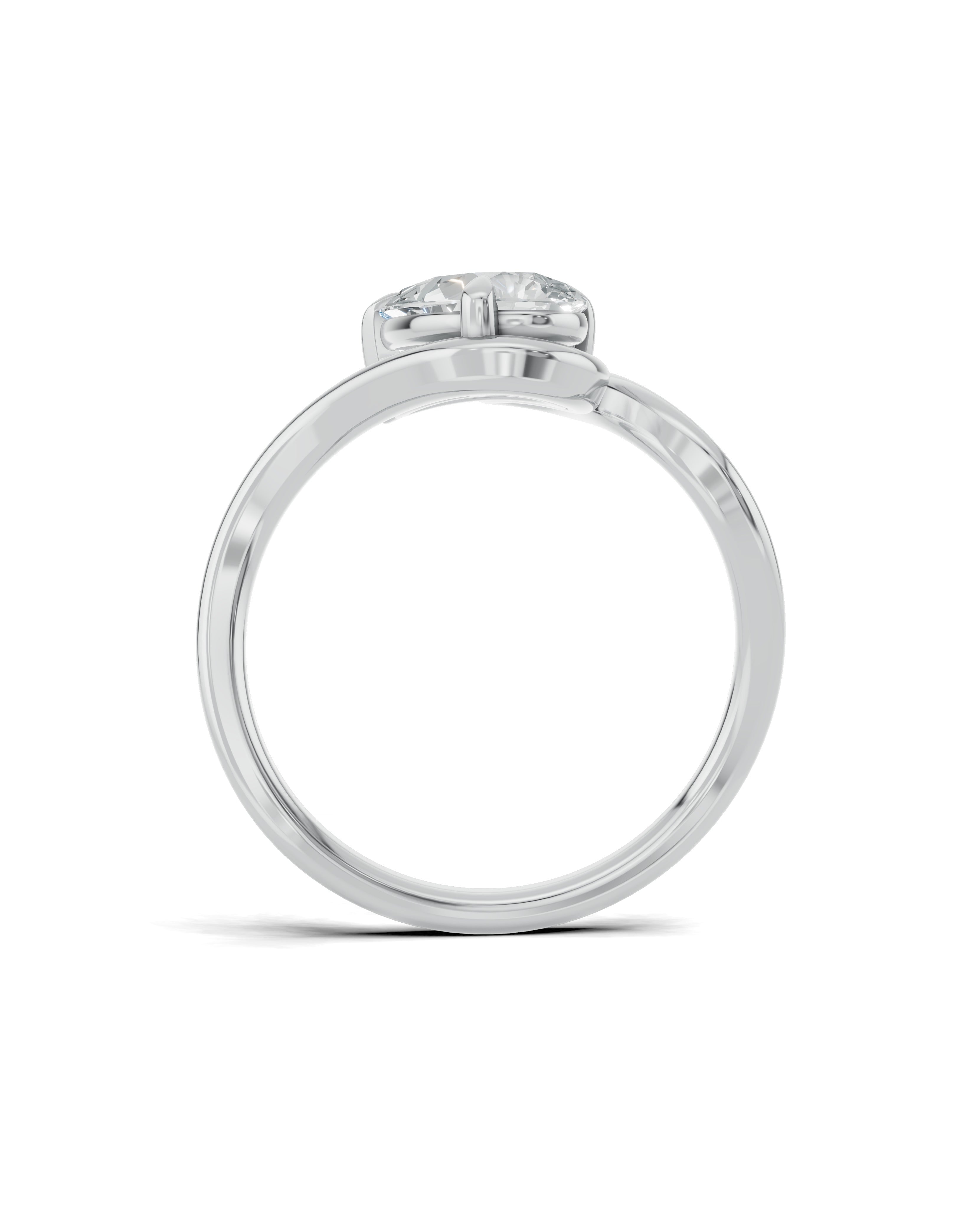 Platinized Sterling Silver