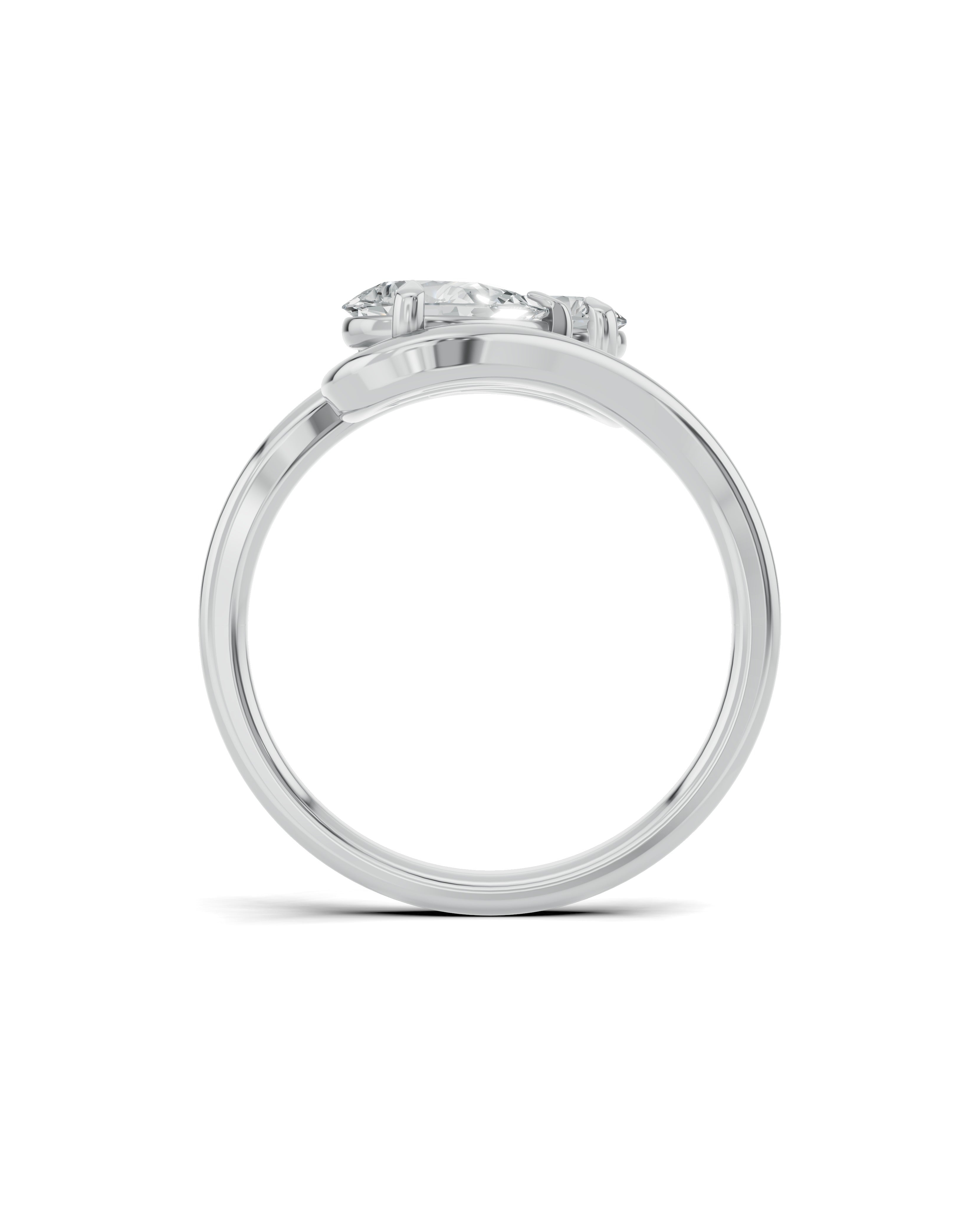 Platinized Sterling Silver