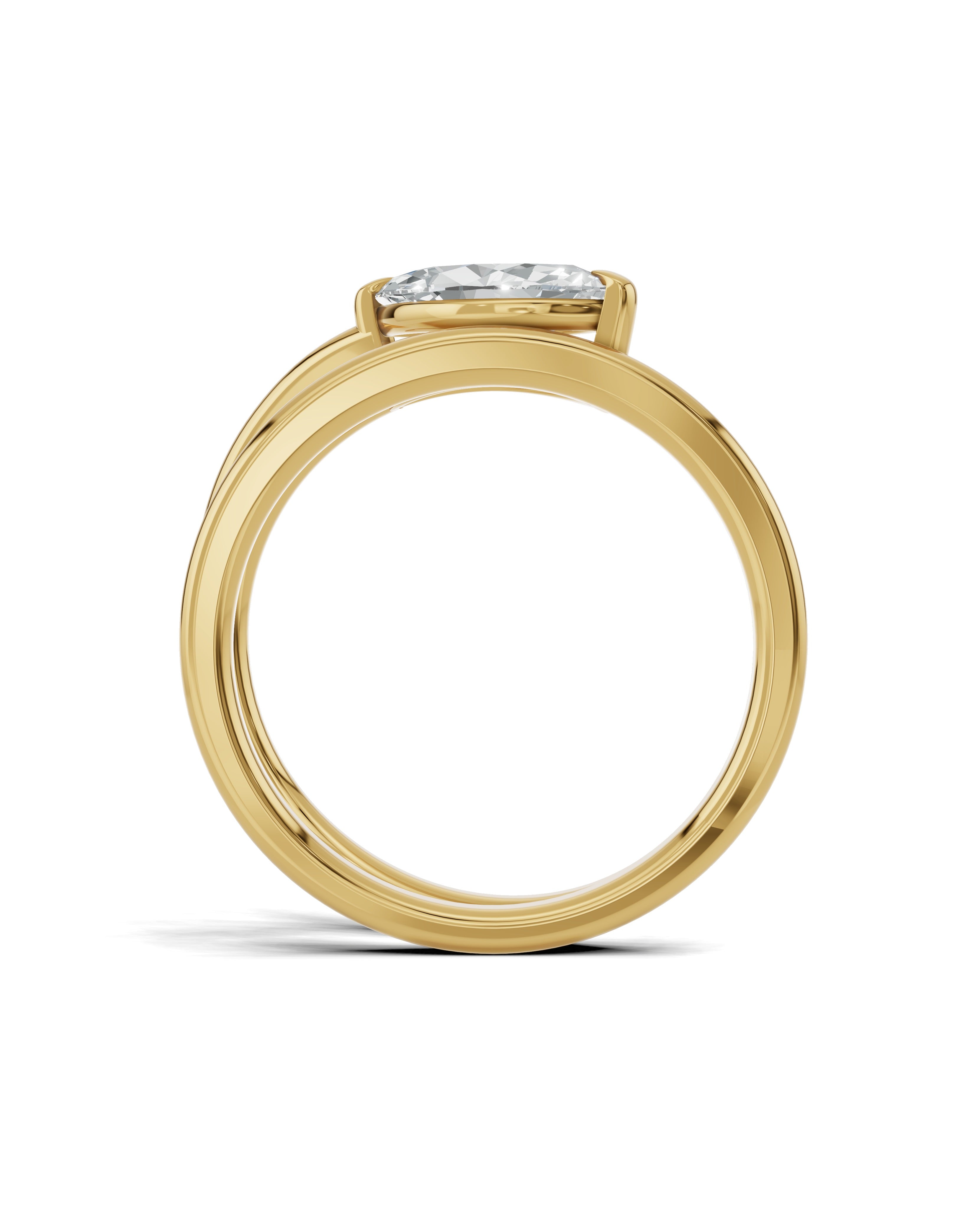 18K Vermeil Plated Sterling Silver