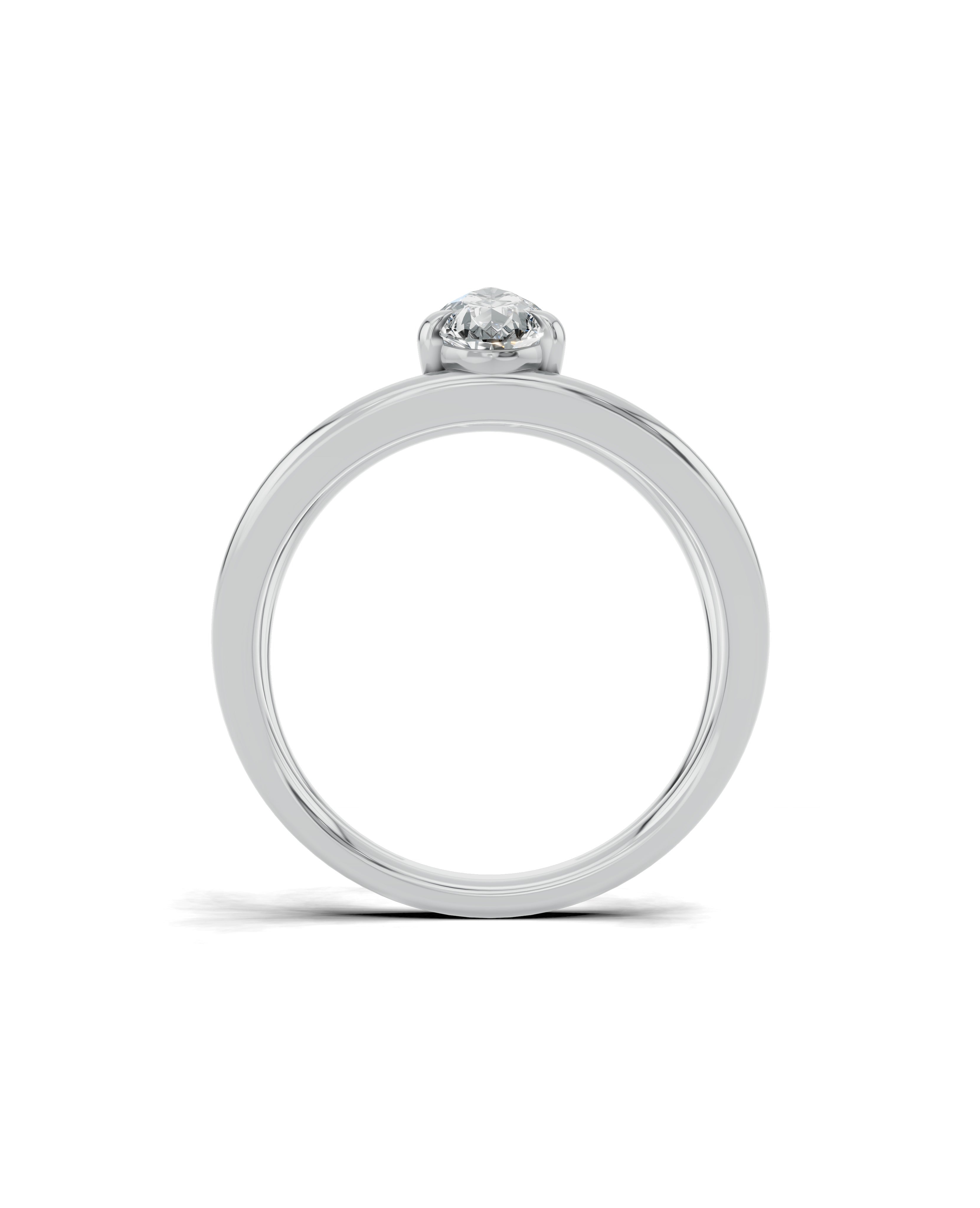 Platinized Sterling Silver