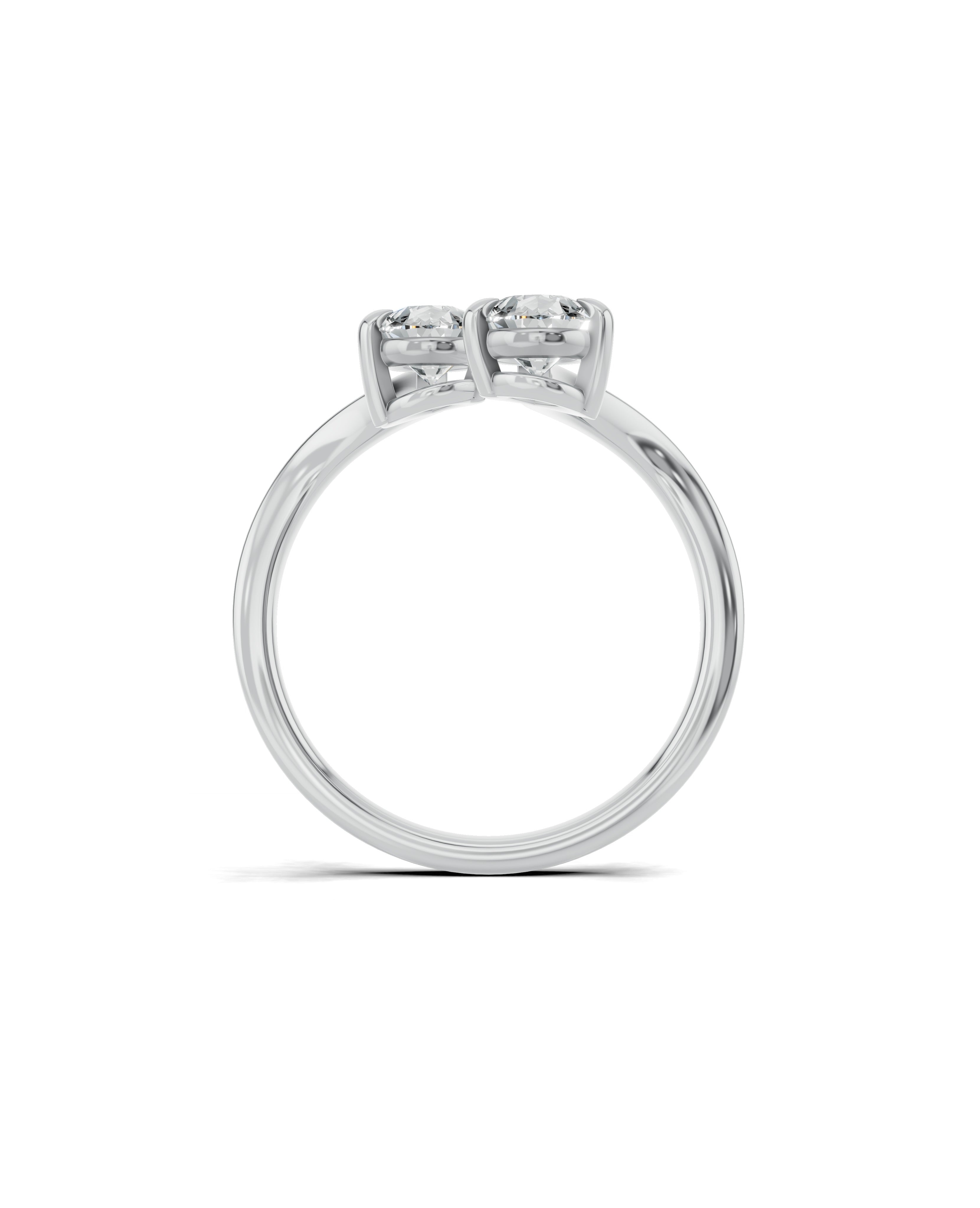 Platinized Sterling Silver