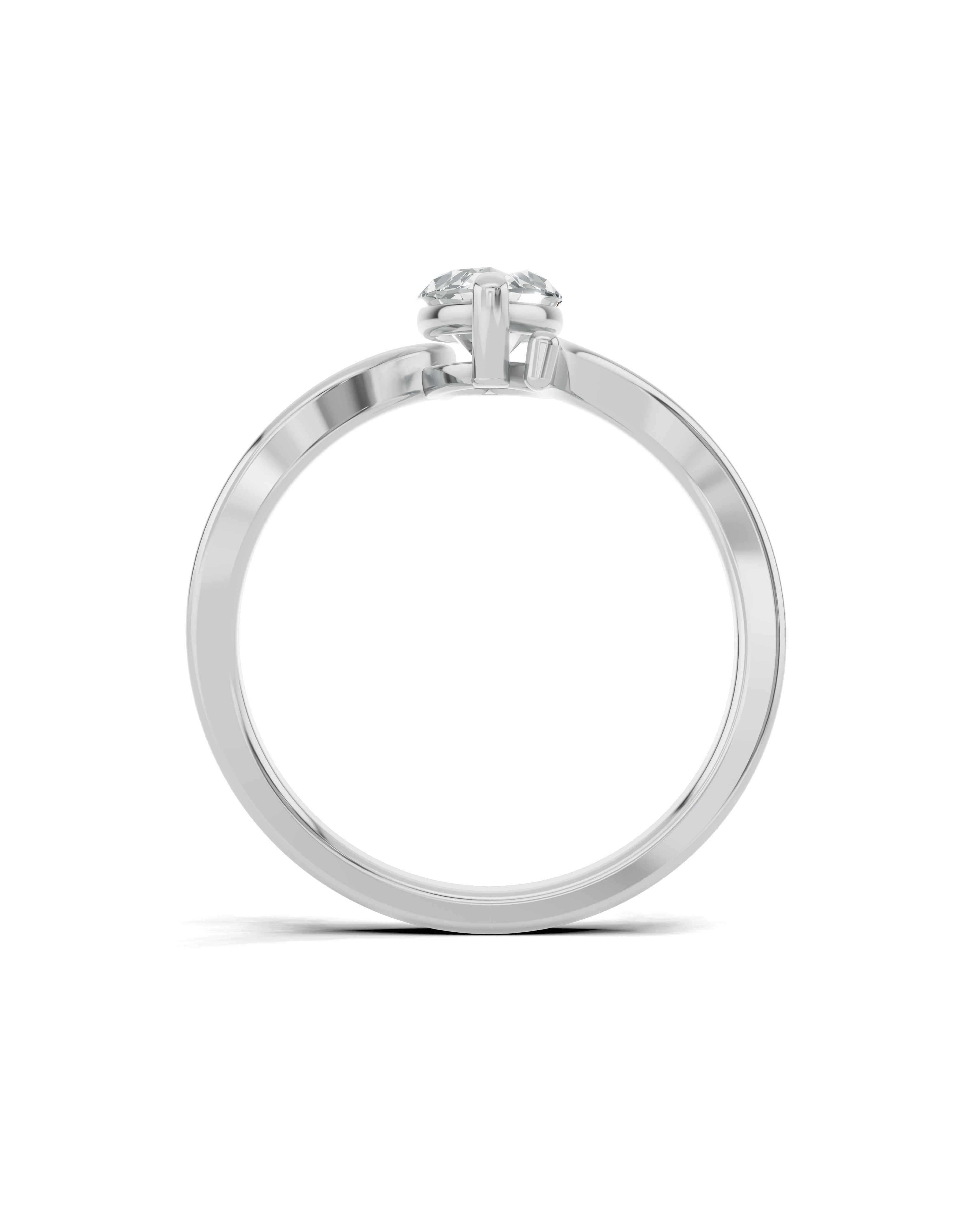 Platinized Sterling Silver