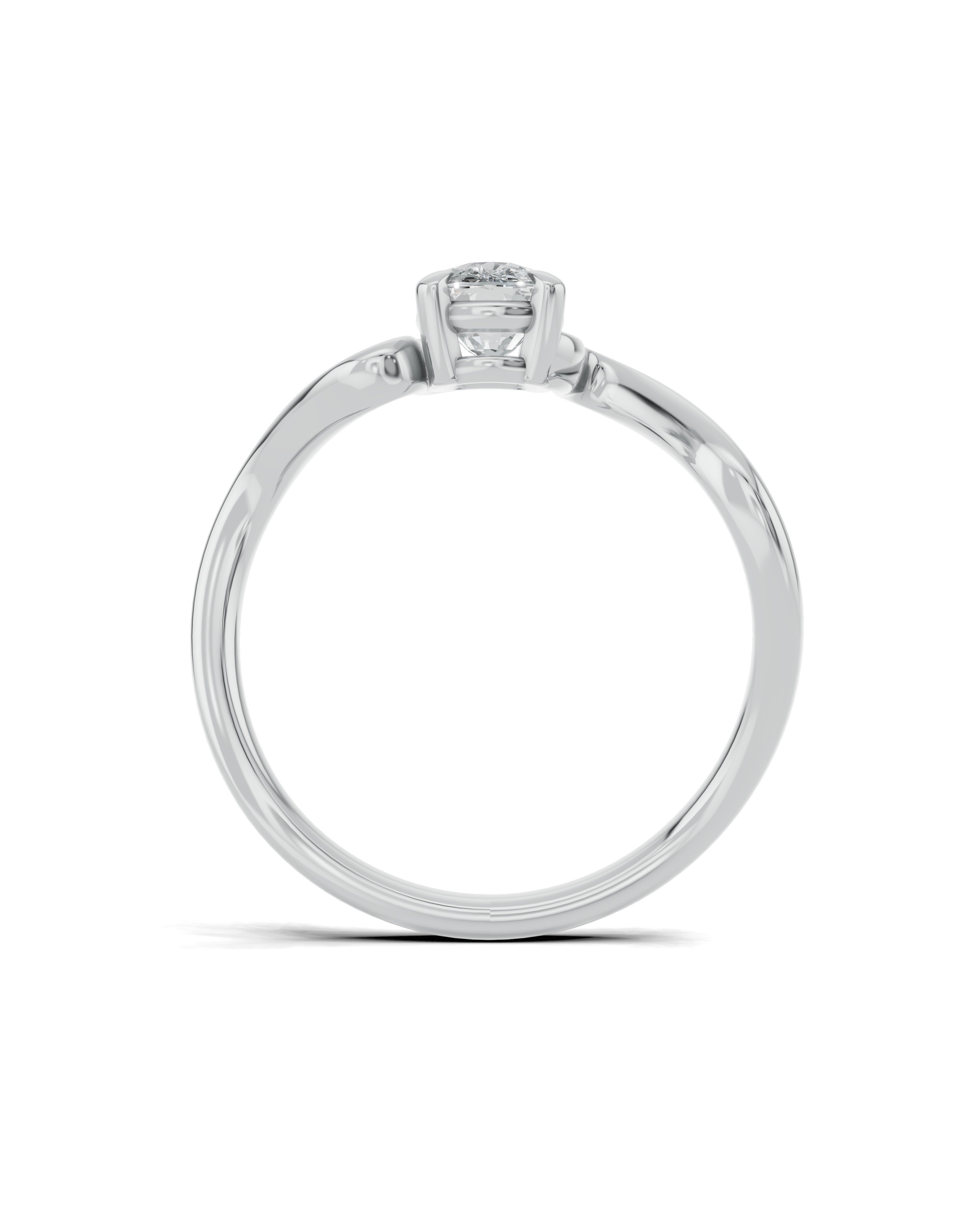 Platinized Sterling Silver