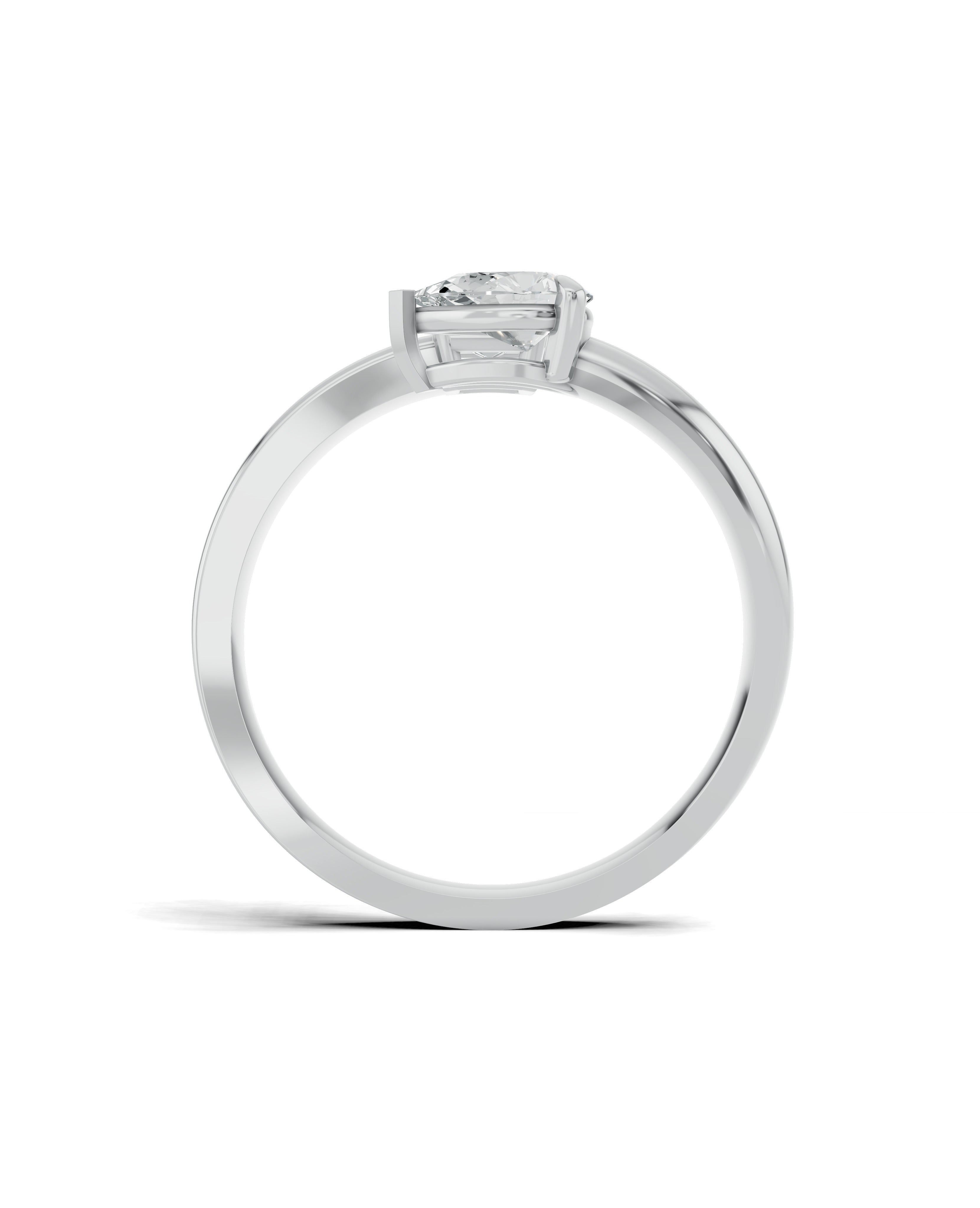 Platinized Sterling Silver