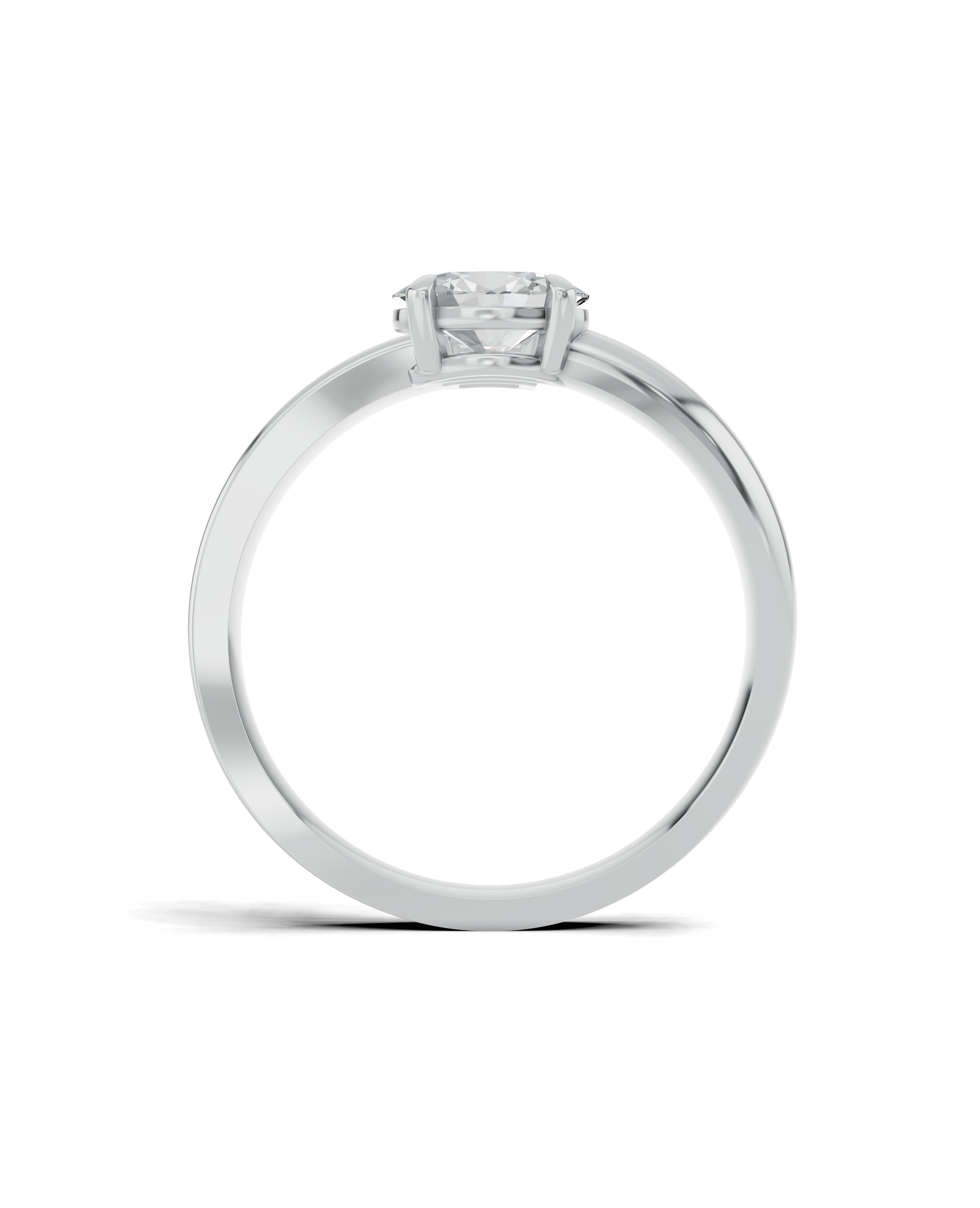 Platinized Sterling Silver