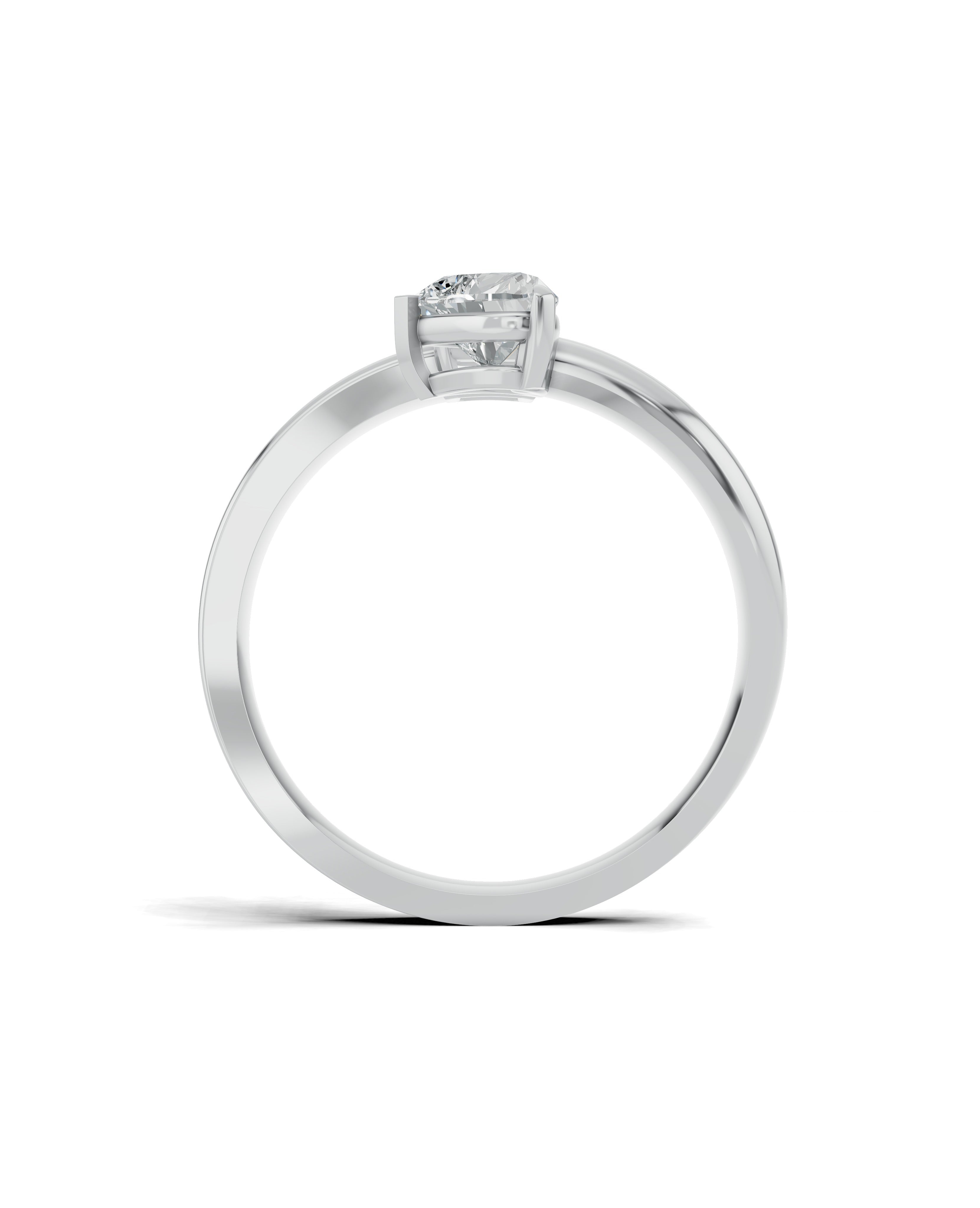 Platinized Sterling Silver