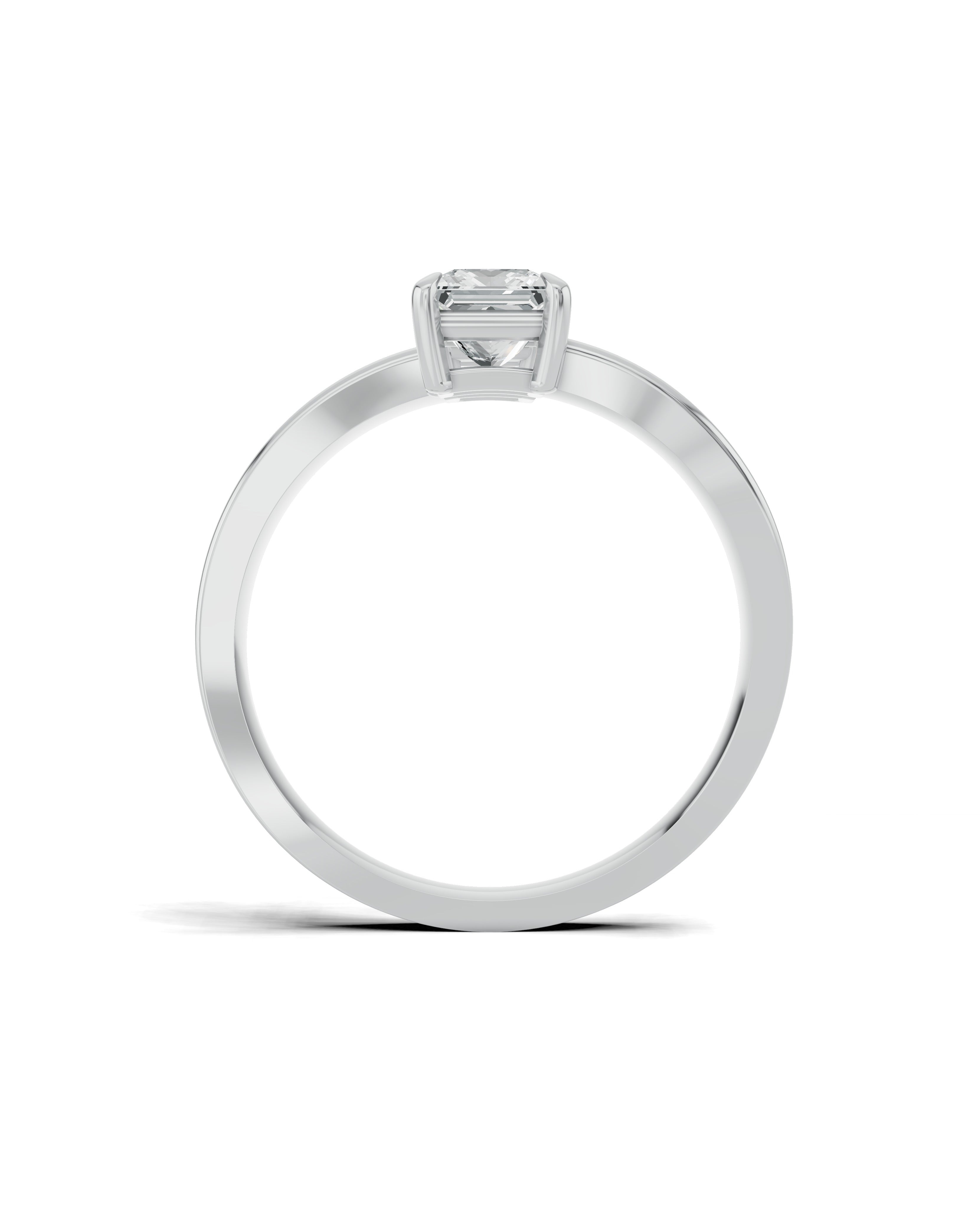 Platinized Sterling Silver