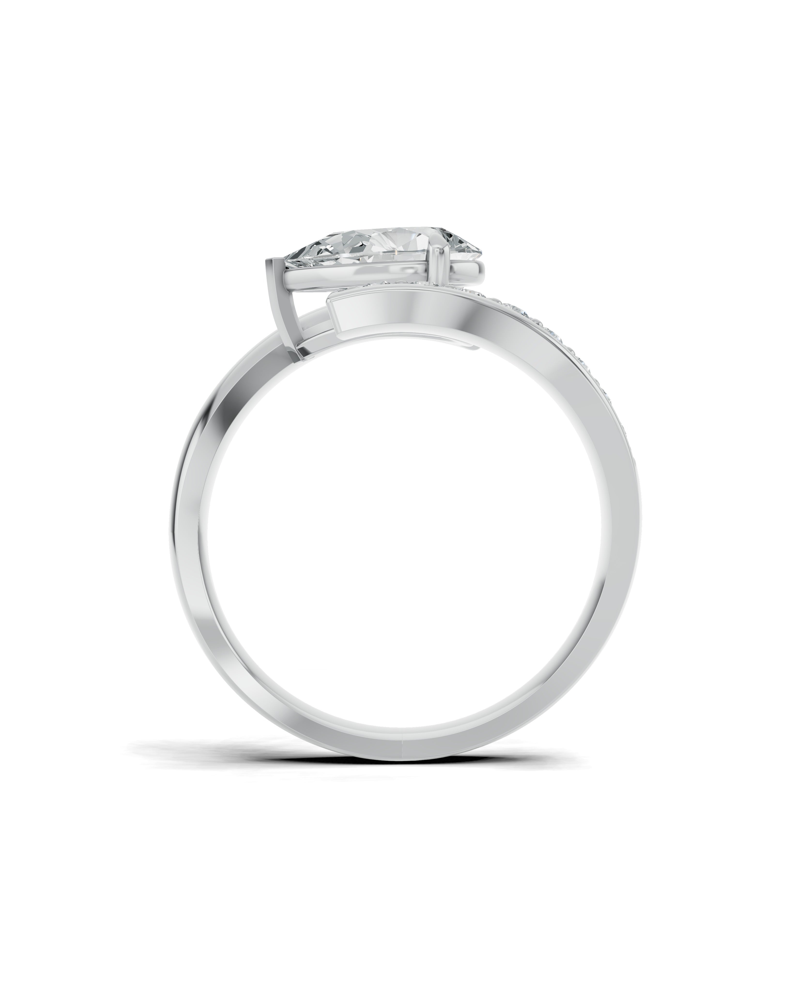 Platinized Sterling Silver