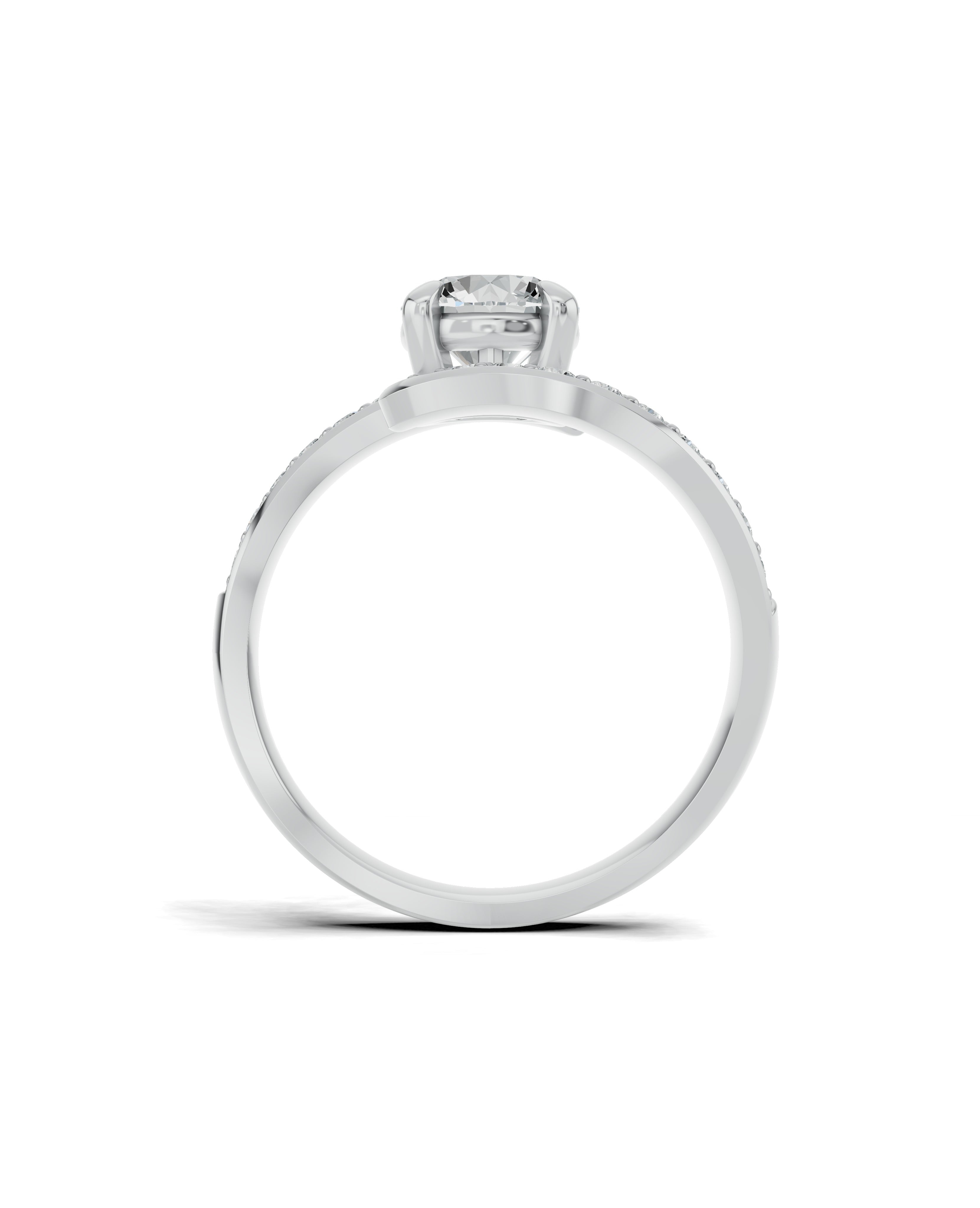 Platinized Sterling Silver