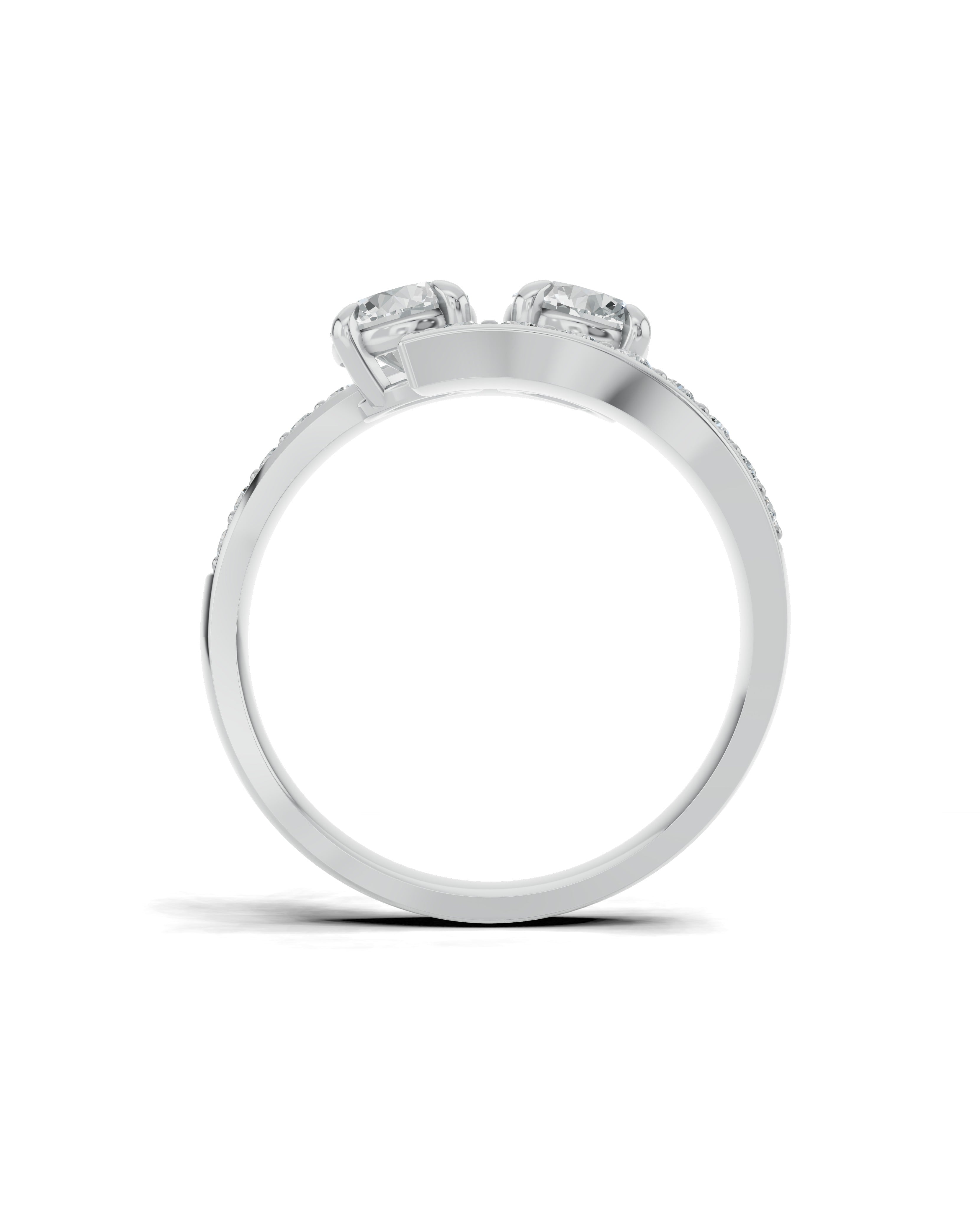 Platinized Sterling Silver