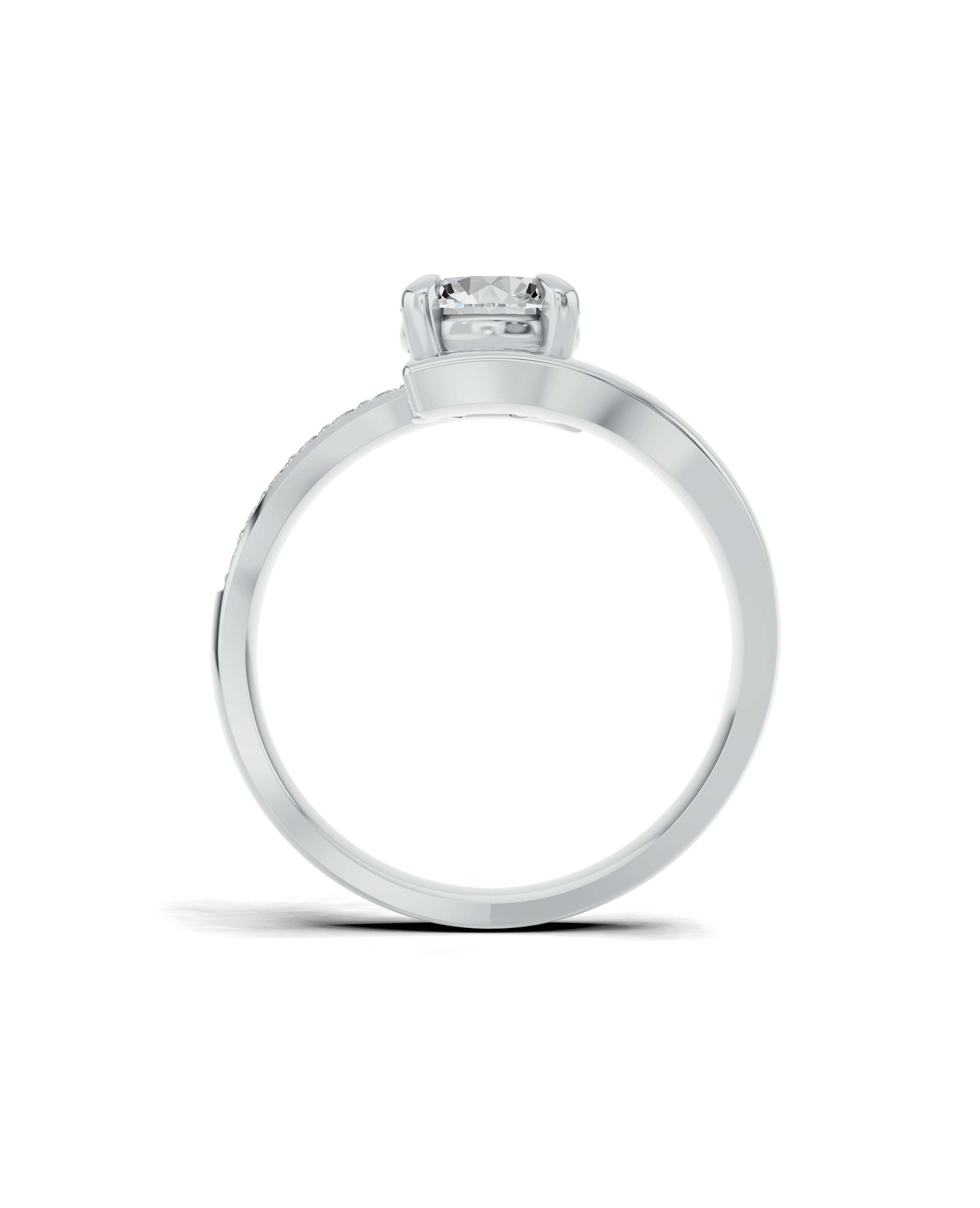 Platinized Sterling Silver