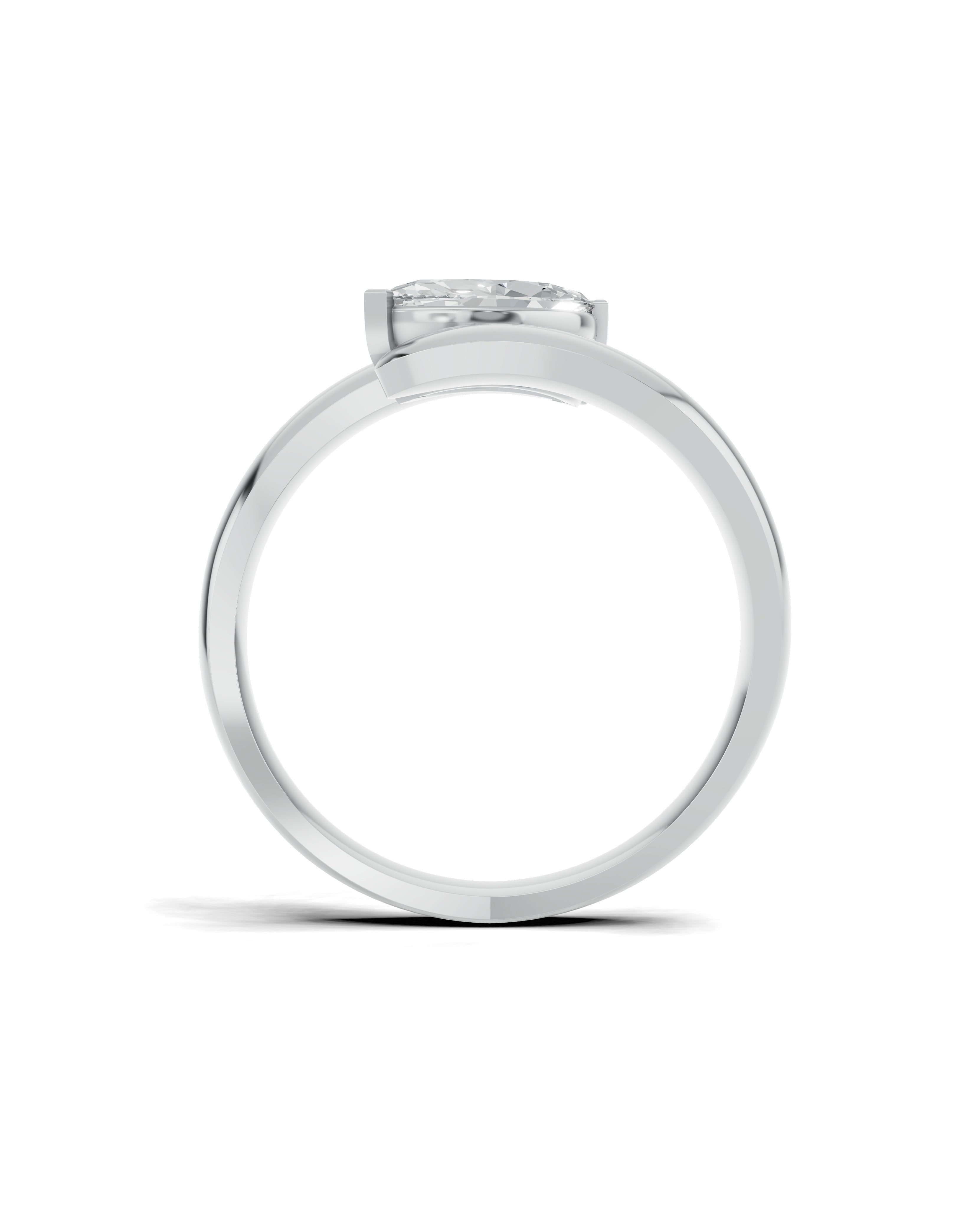 Platinized Sterling Silver