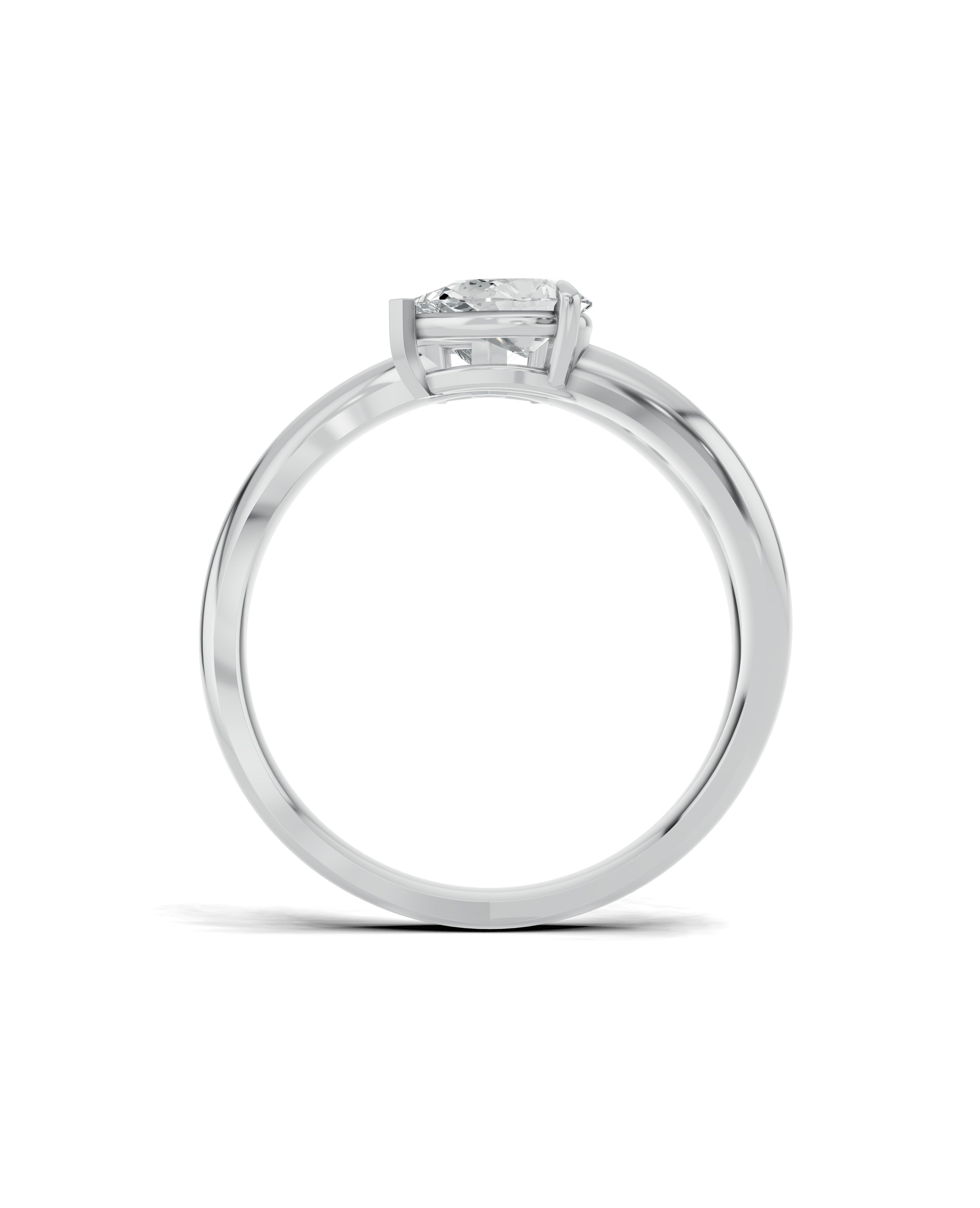 Platinized Sterling Silver