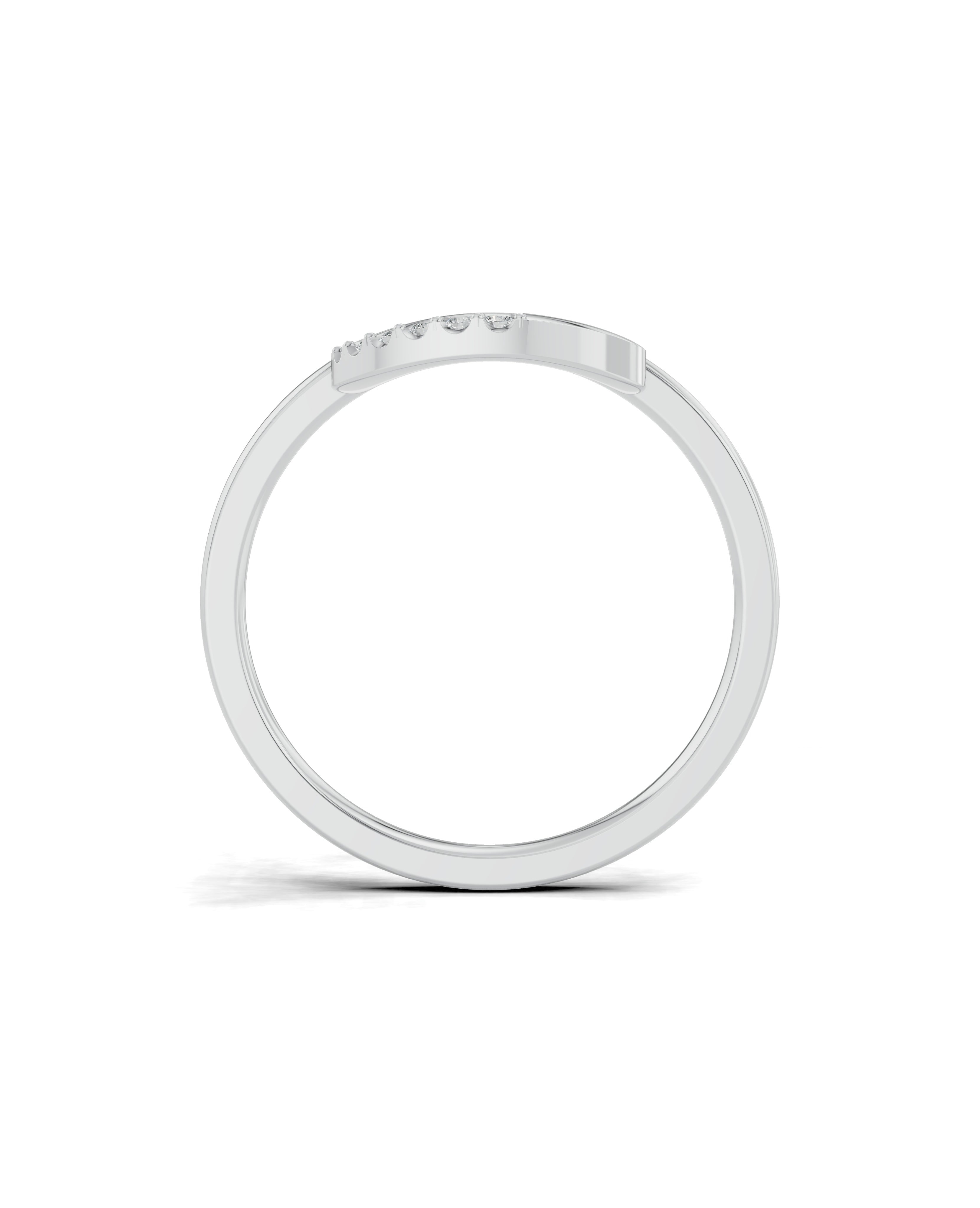 Platinized Sterling Silver