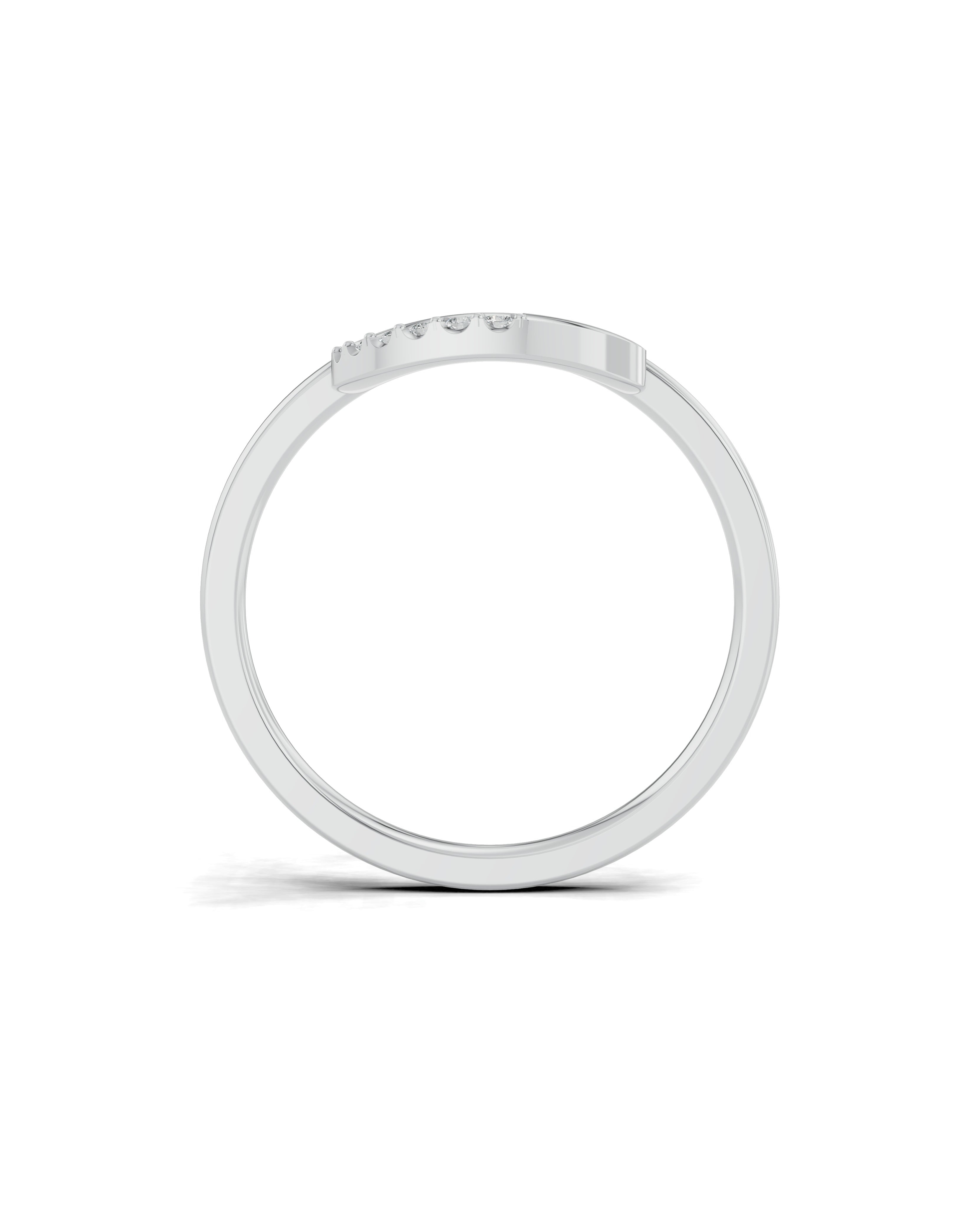 Platinized Sterling Silver