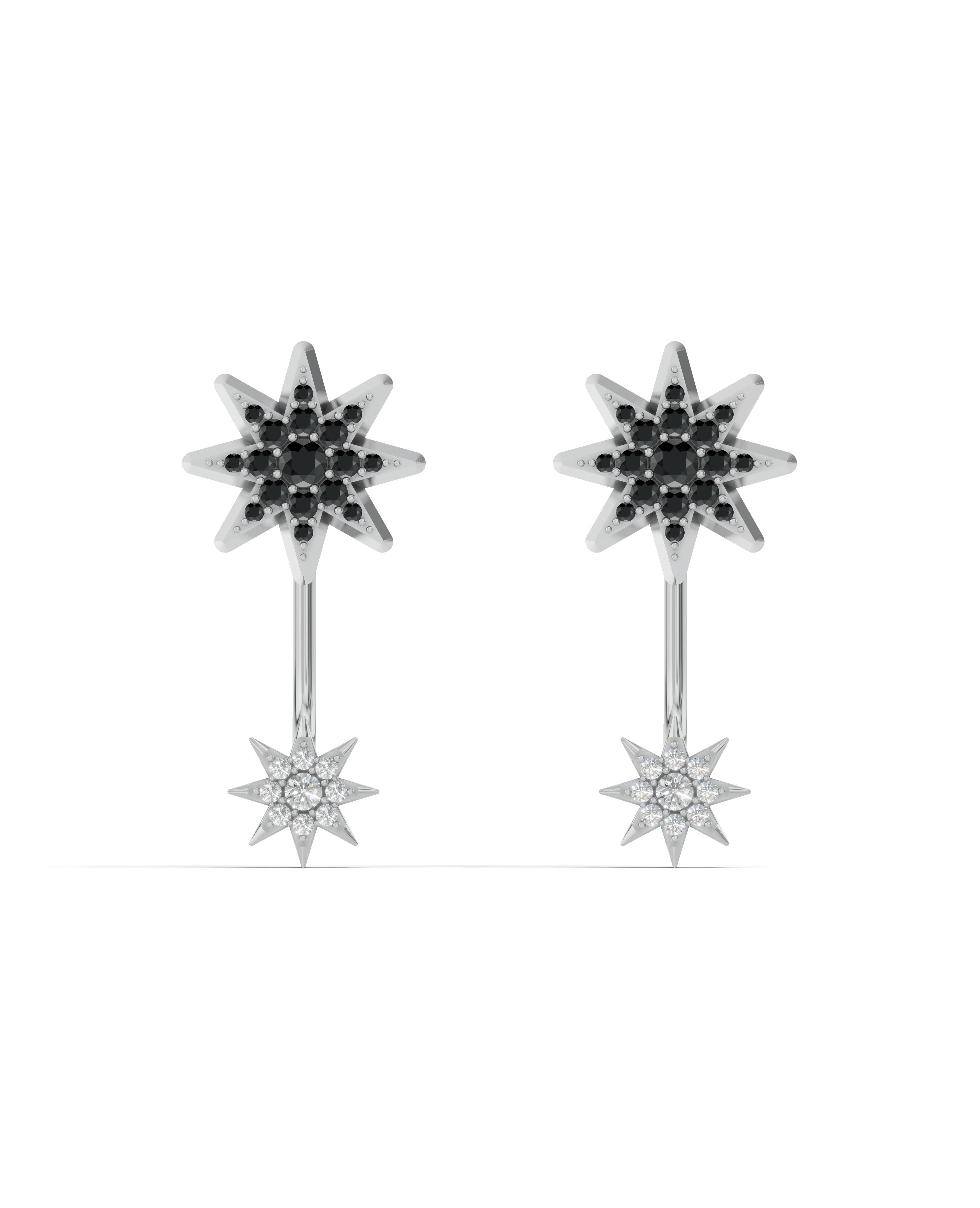 Platinized Sterling Silver