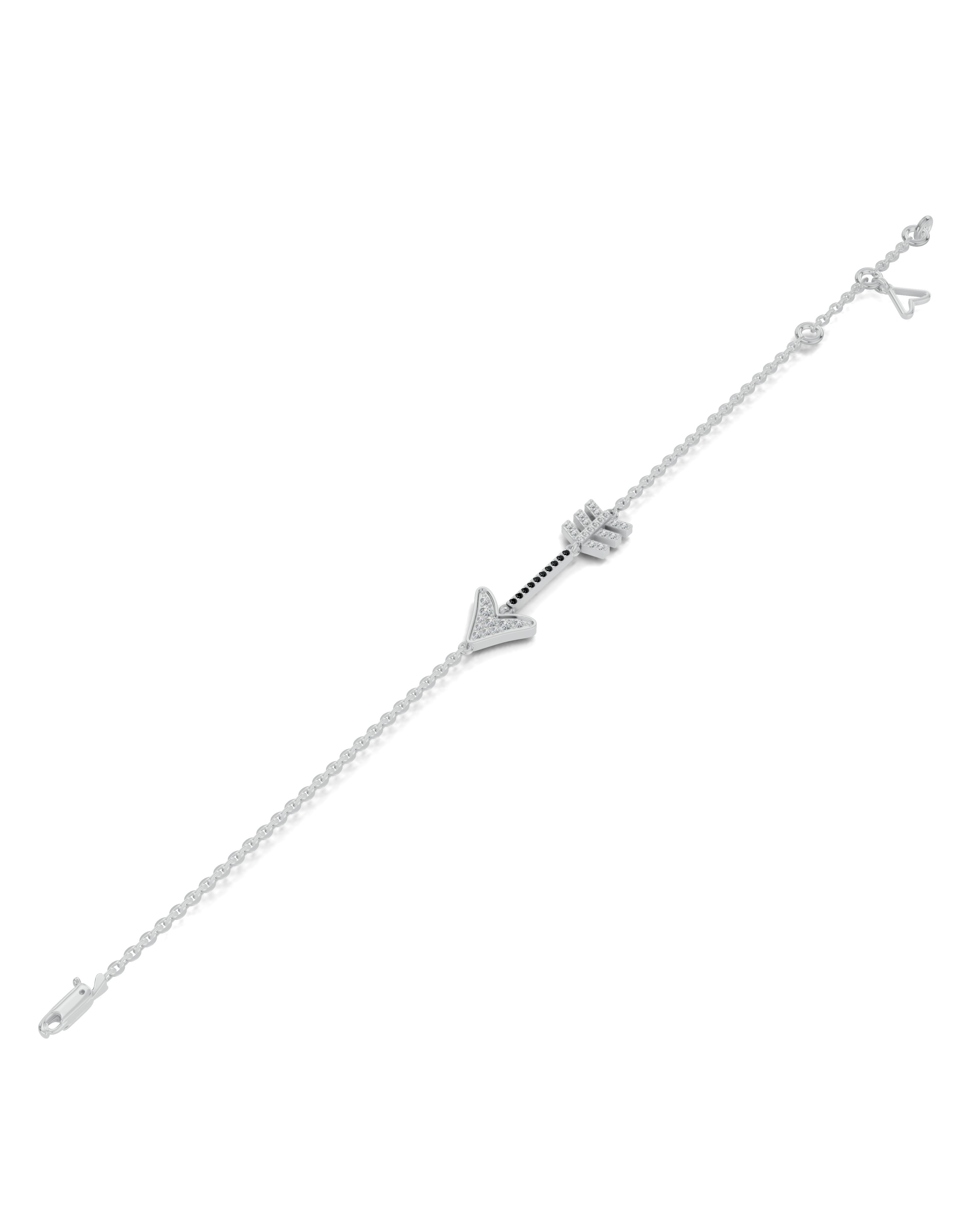 Platinized Sterling Silver