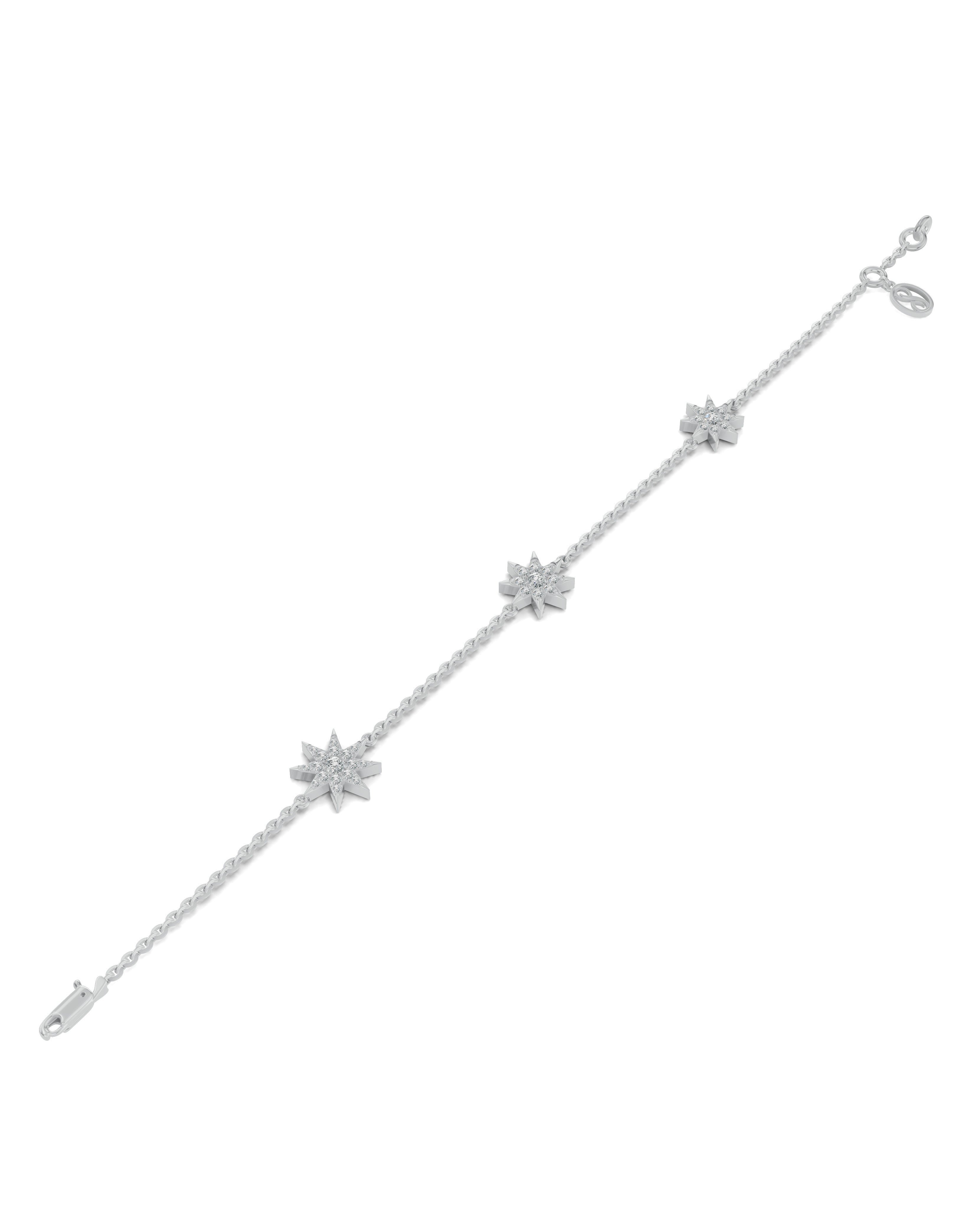 Platinized Sterling Silver