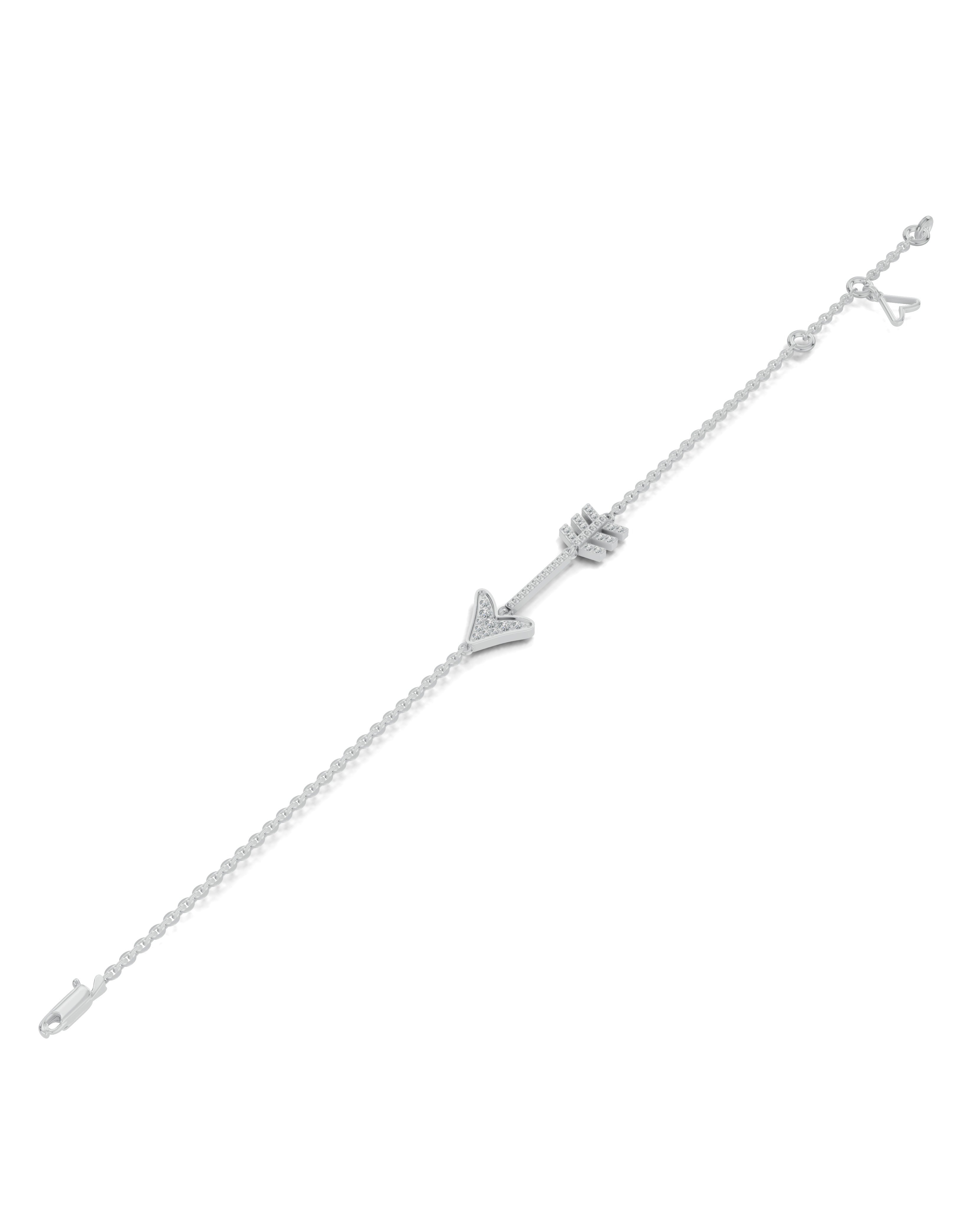 Platinized Sterling Silver