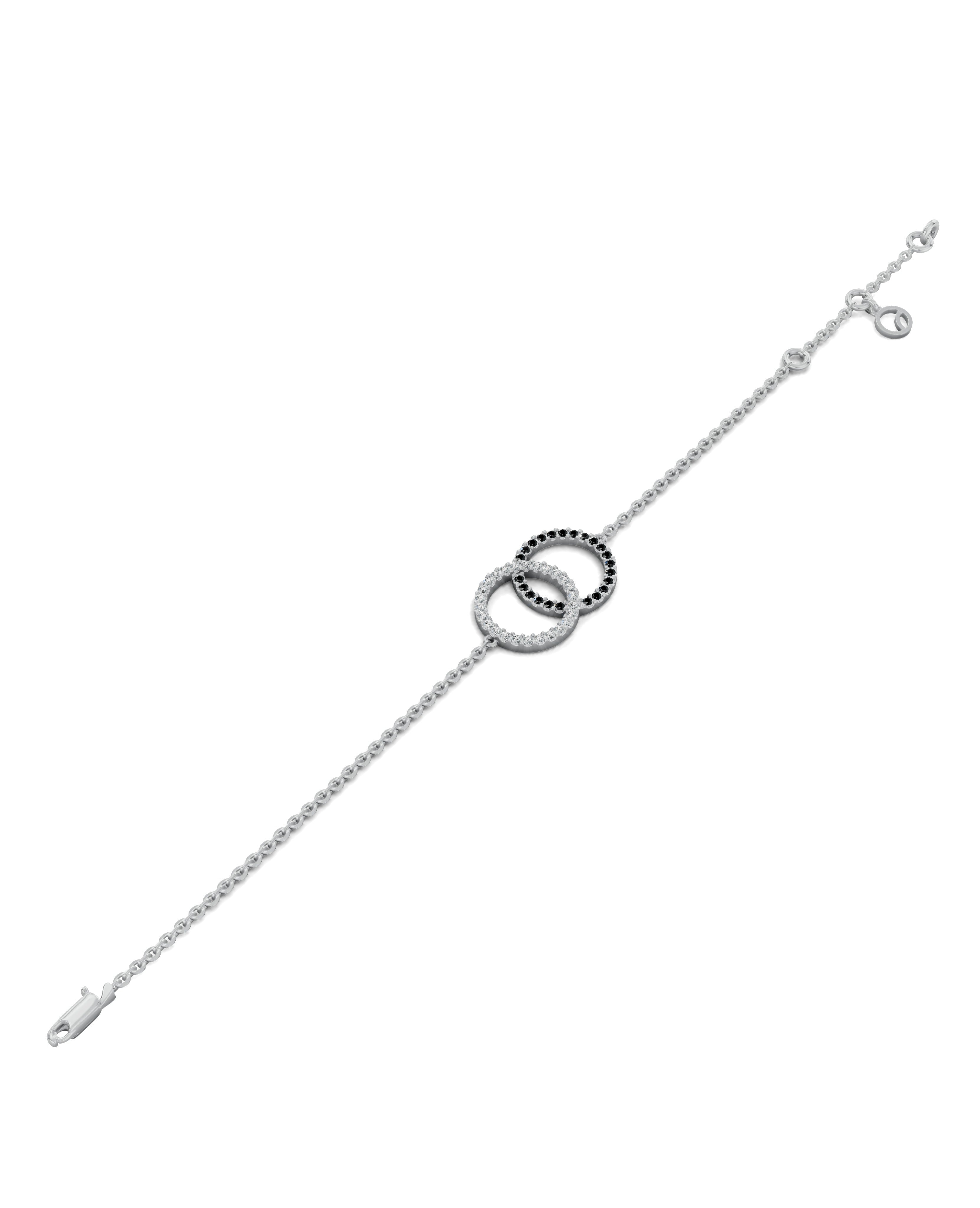 Platinized Sterling Silver