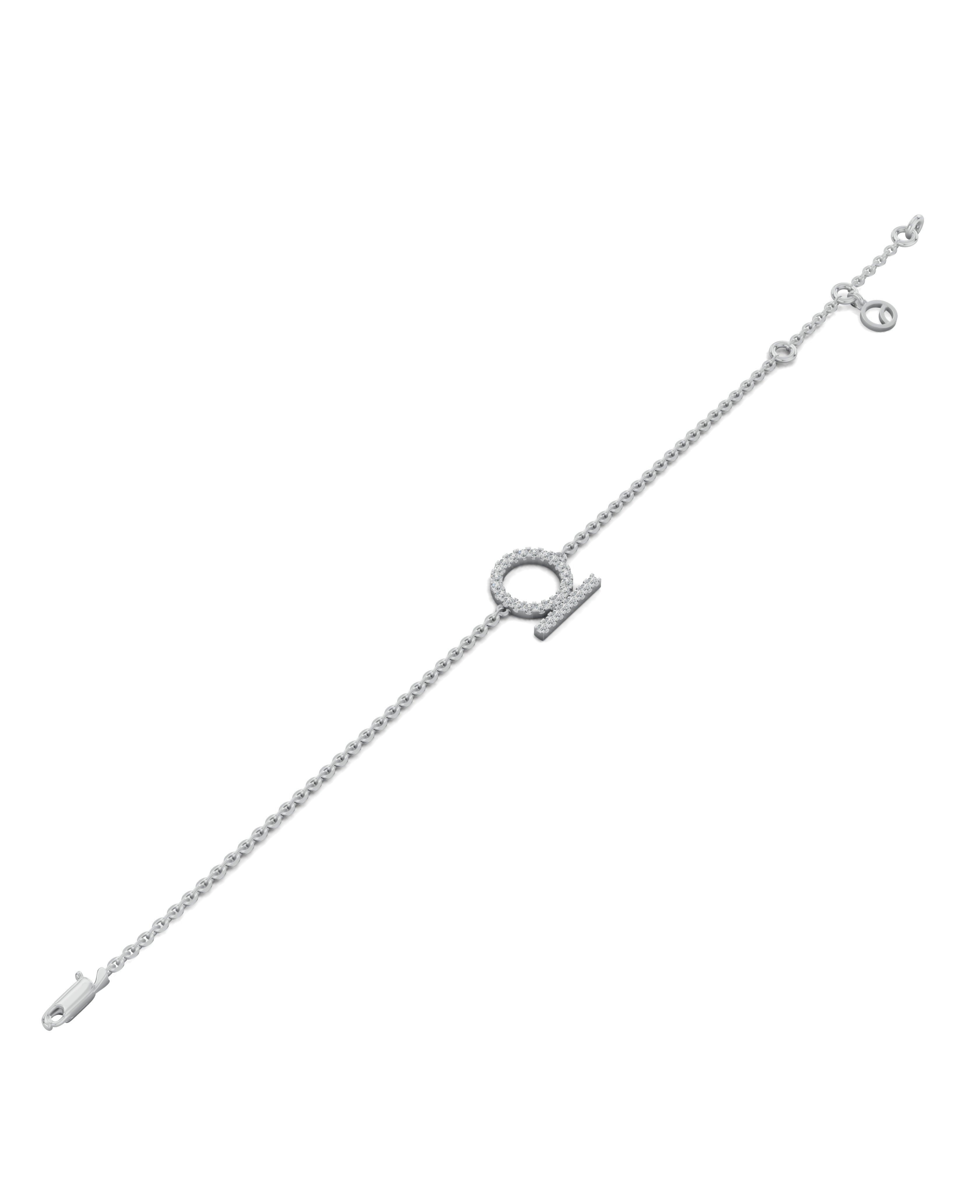 Platinized Sterling Silver