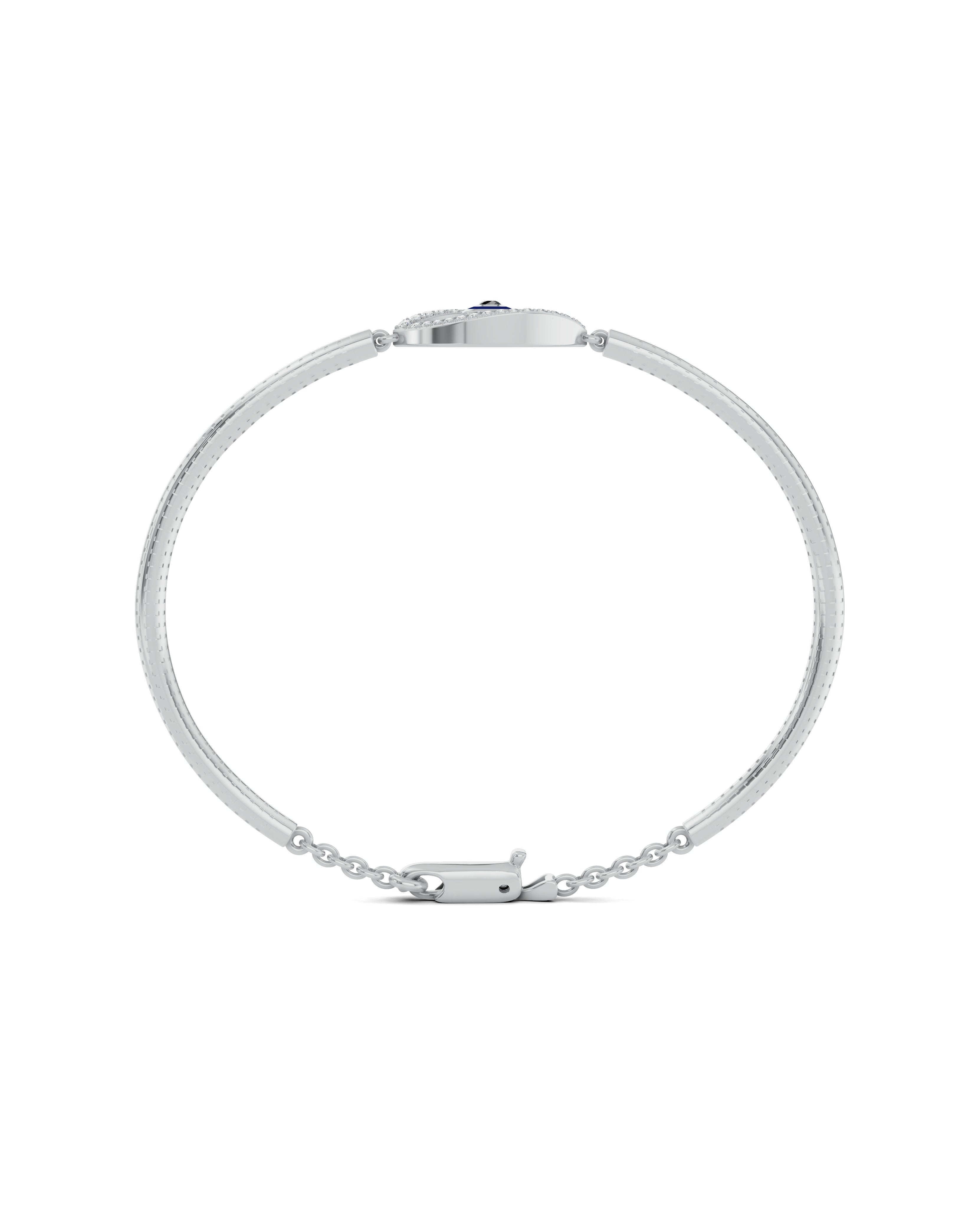 Platinized Sterling Silver