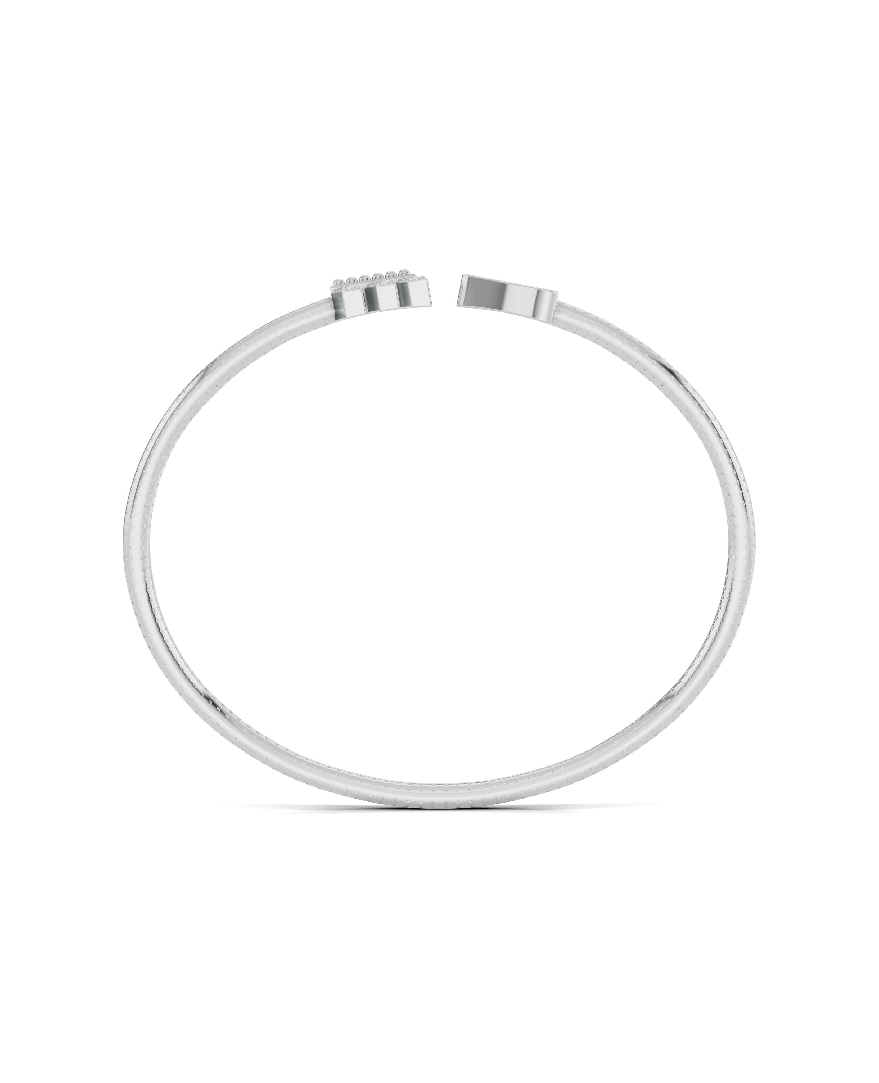 Platinized Sterling Silver