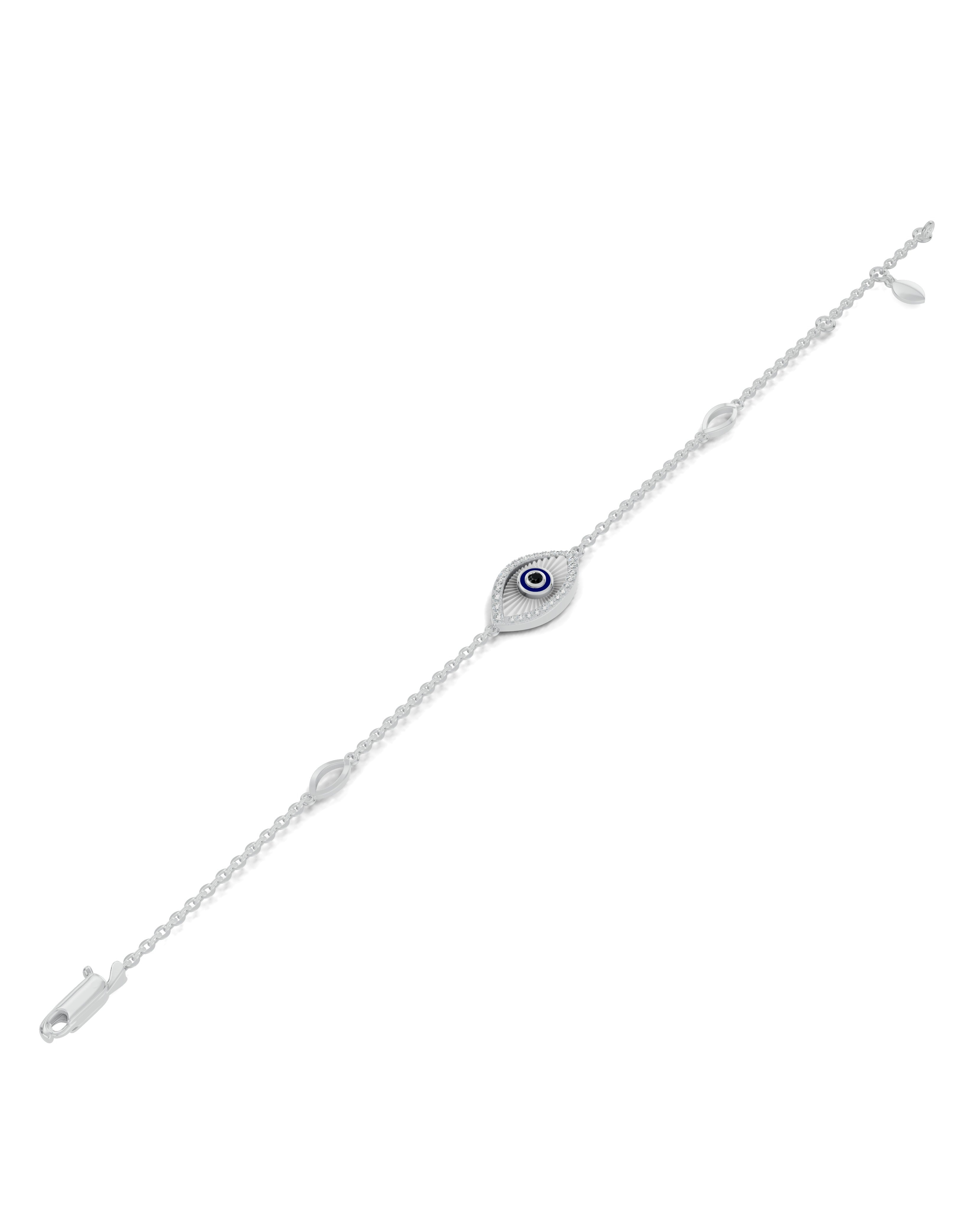 Platinized Sterling Silver