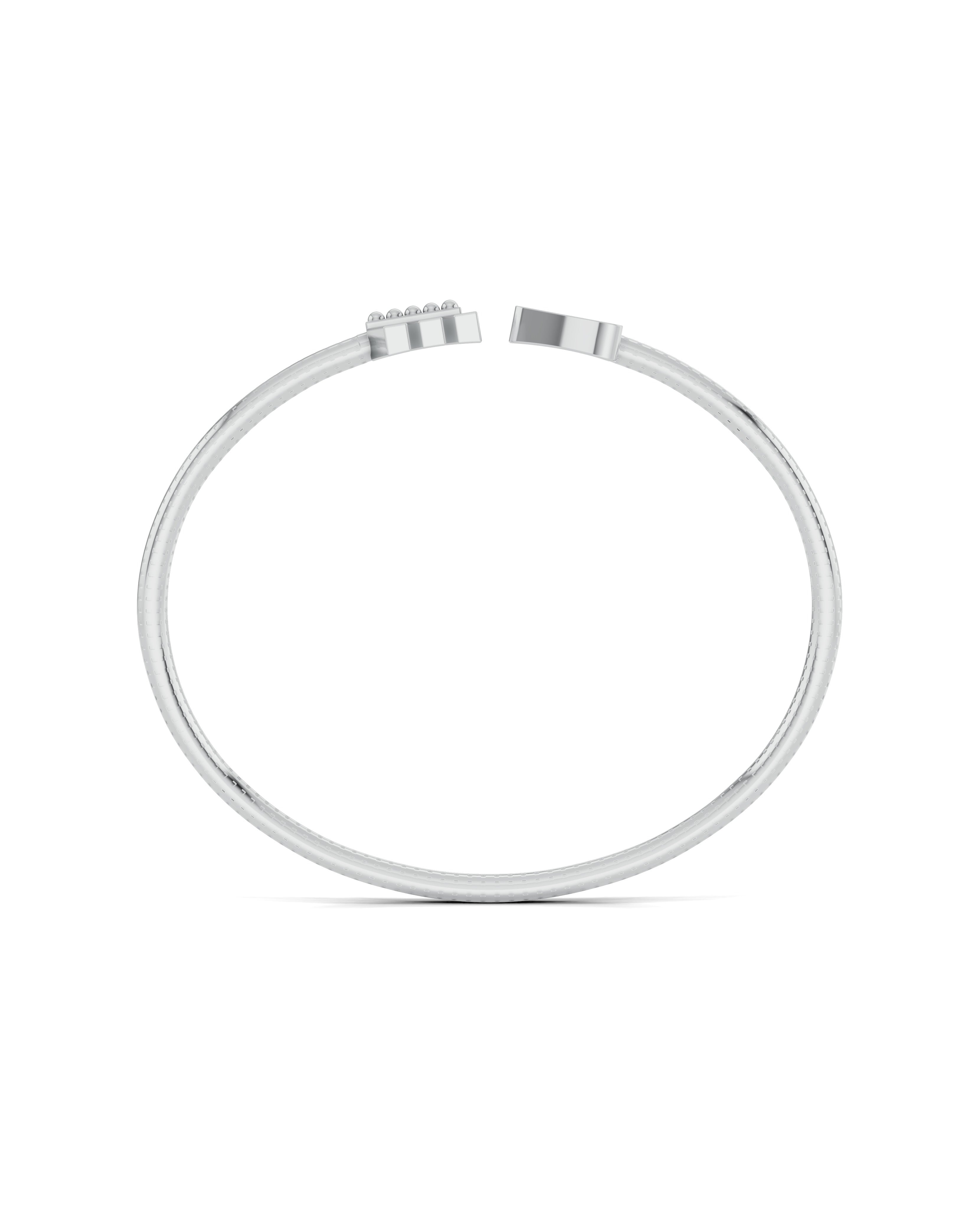 Platinized Sterling Silver