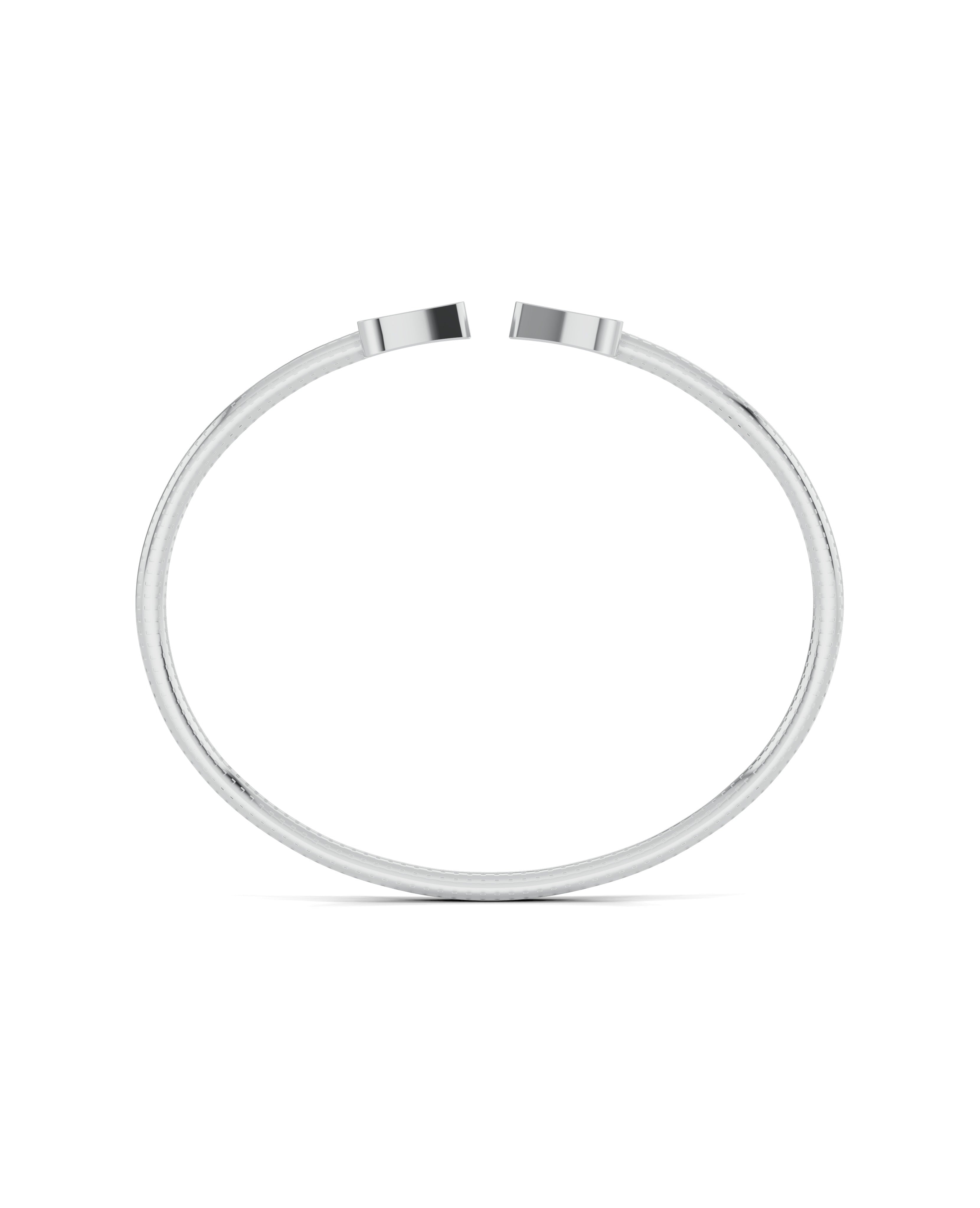 Platinized Sterling Silver