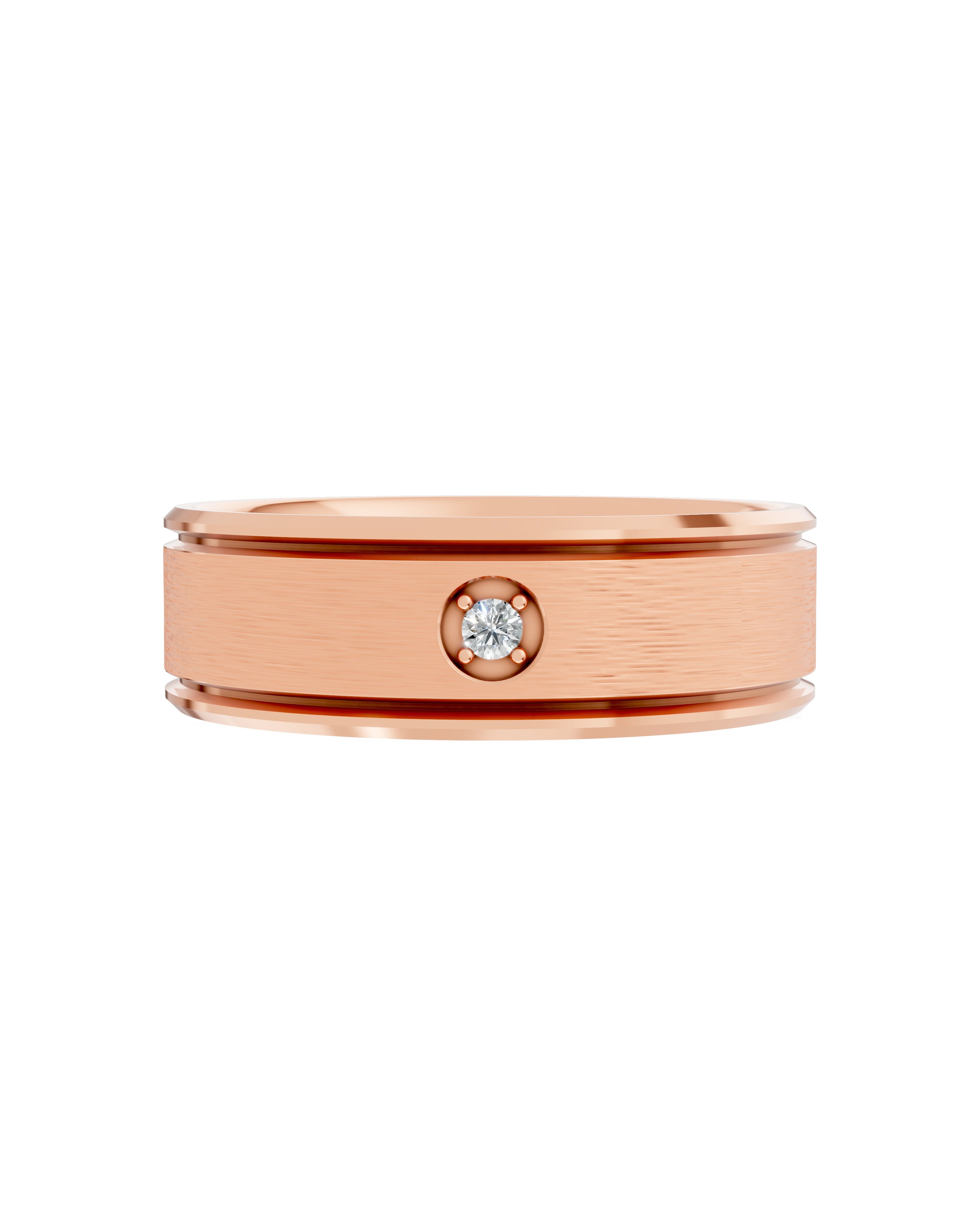 Etheral Ties Vow Line Ring