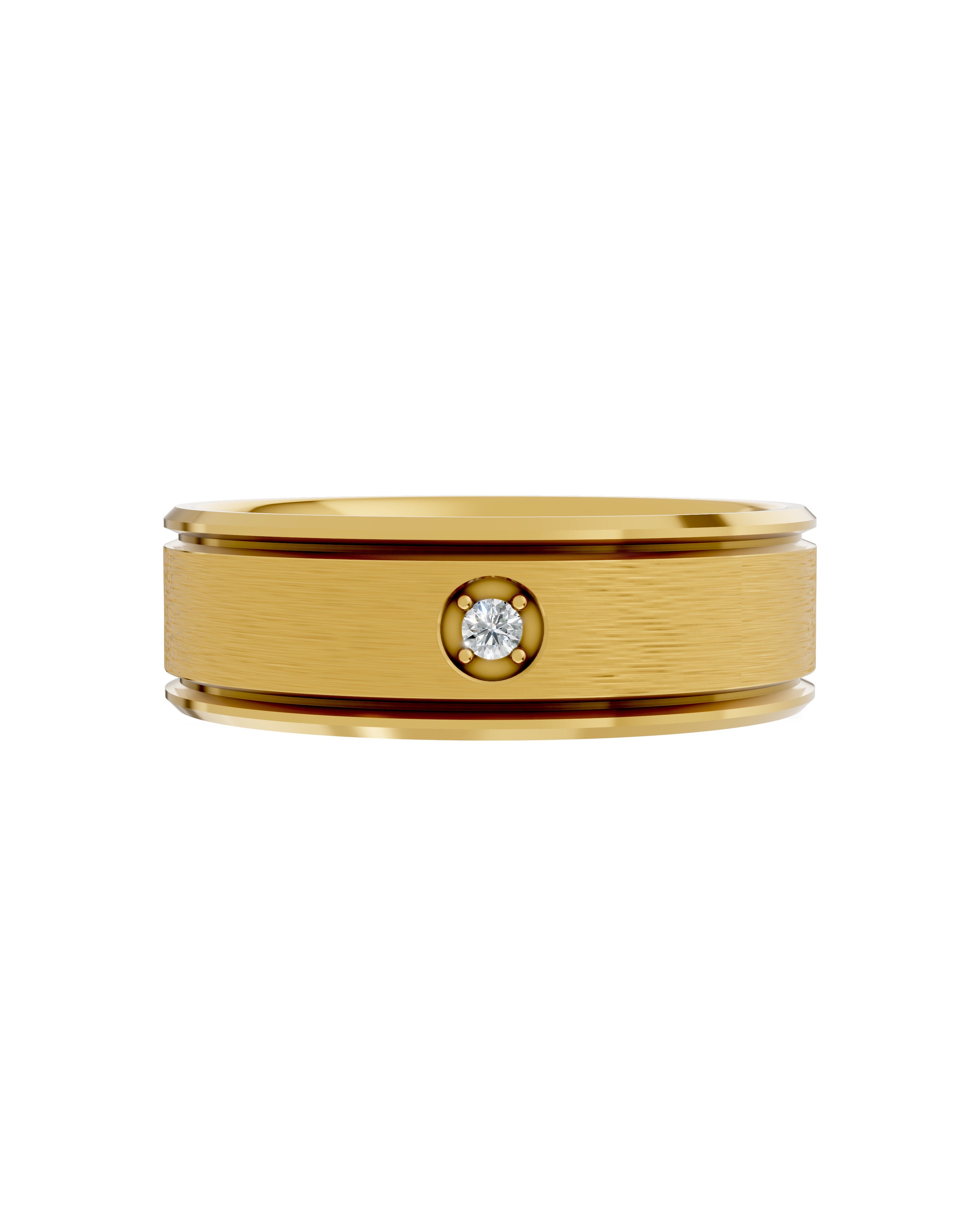 Etheral Ties Vow Line Ring