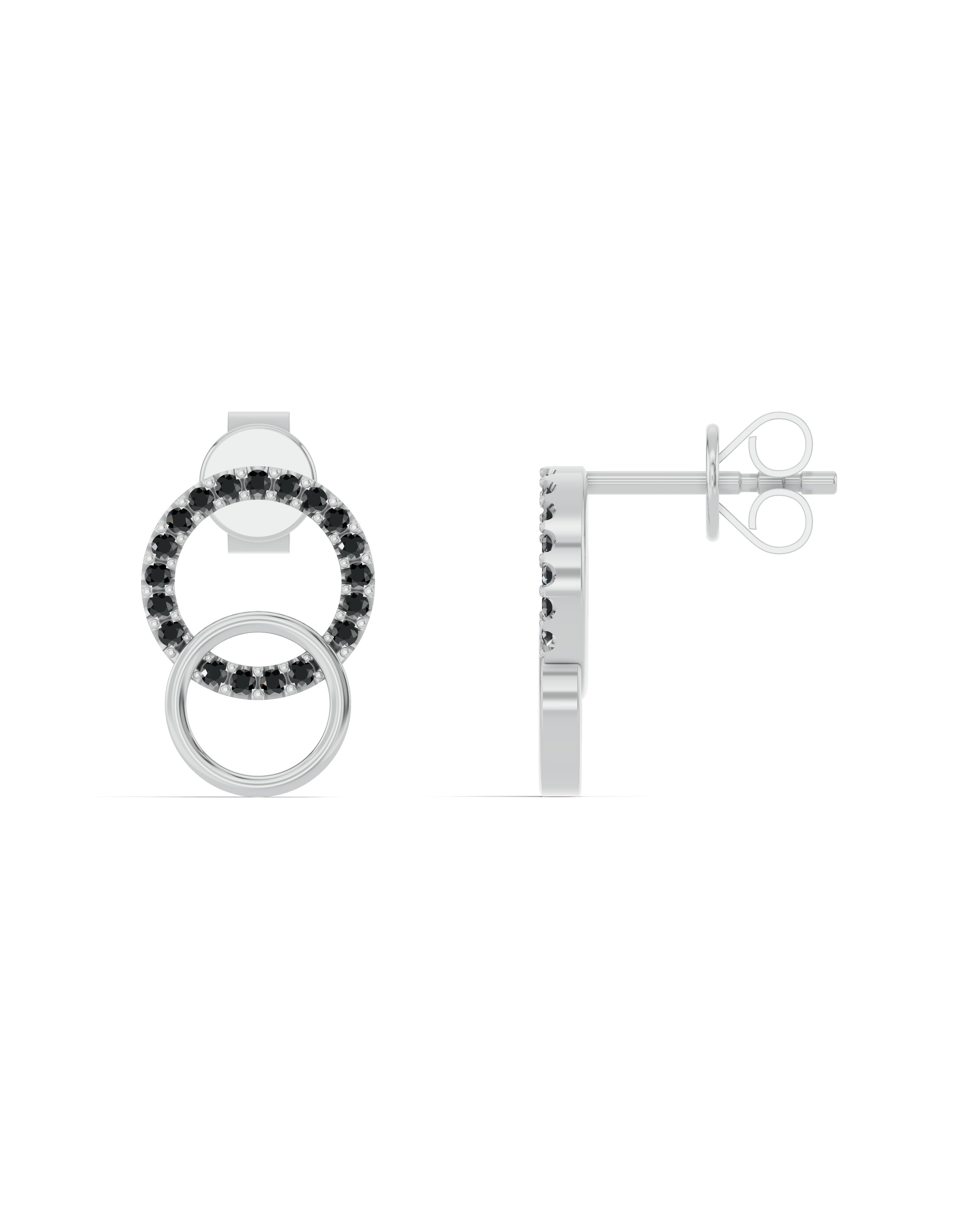 Platinized Sterling Silver