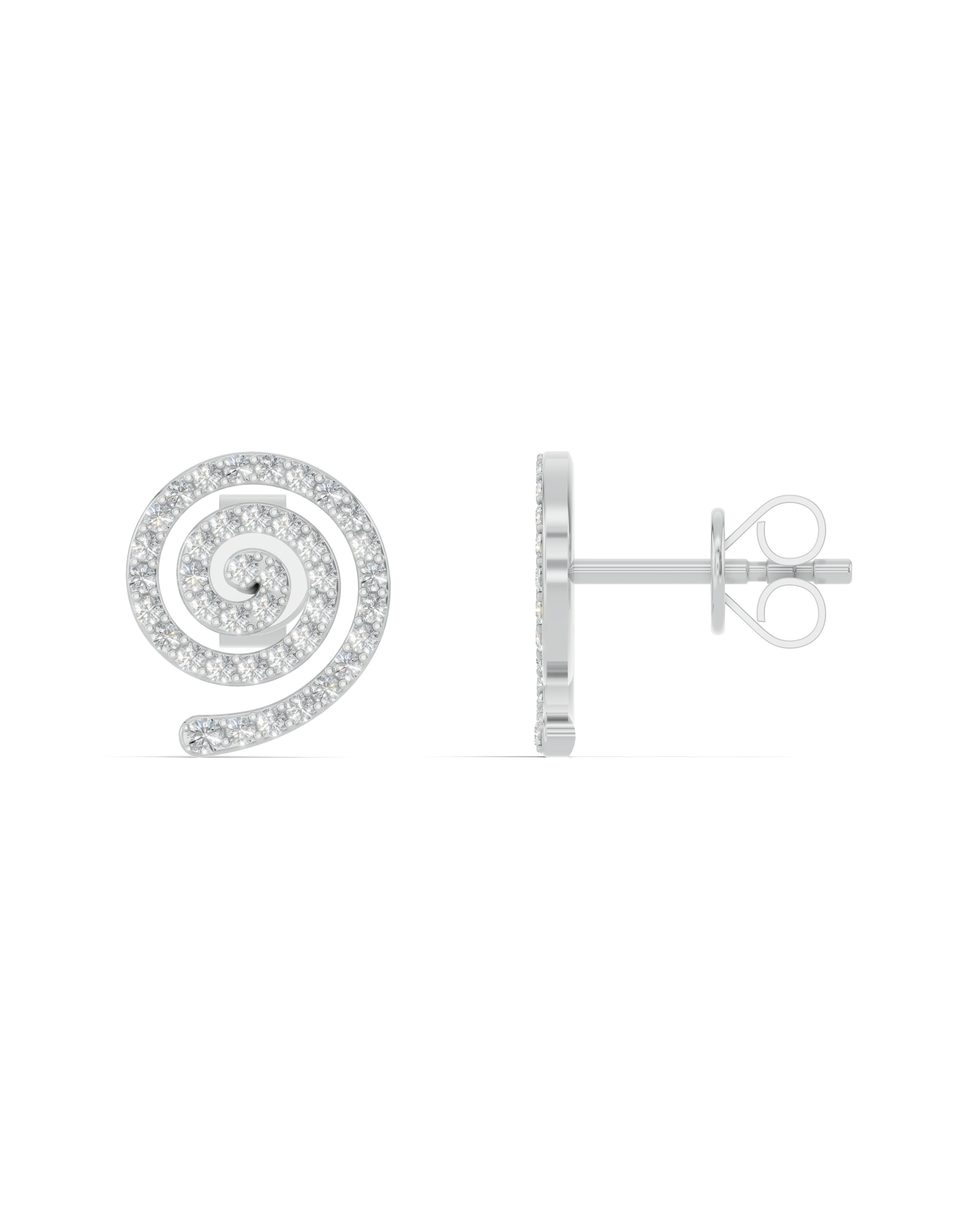 Platinized Sterling Silver