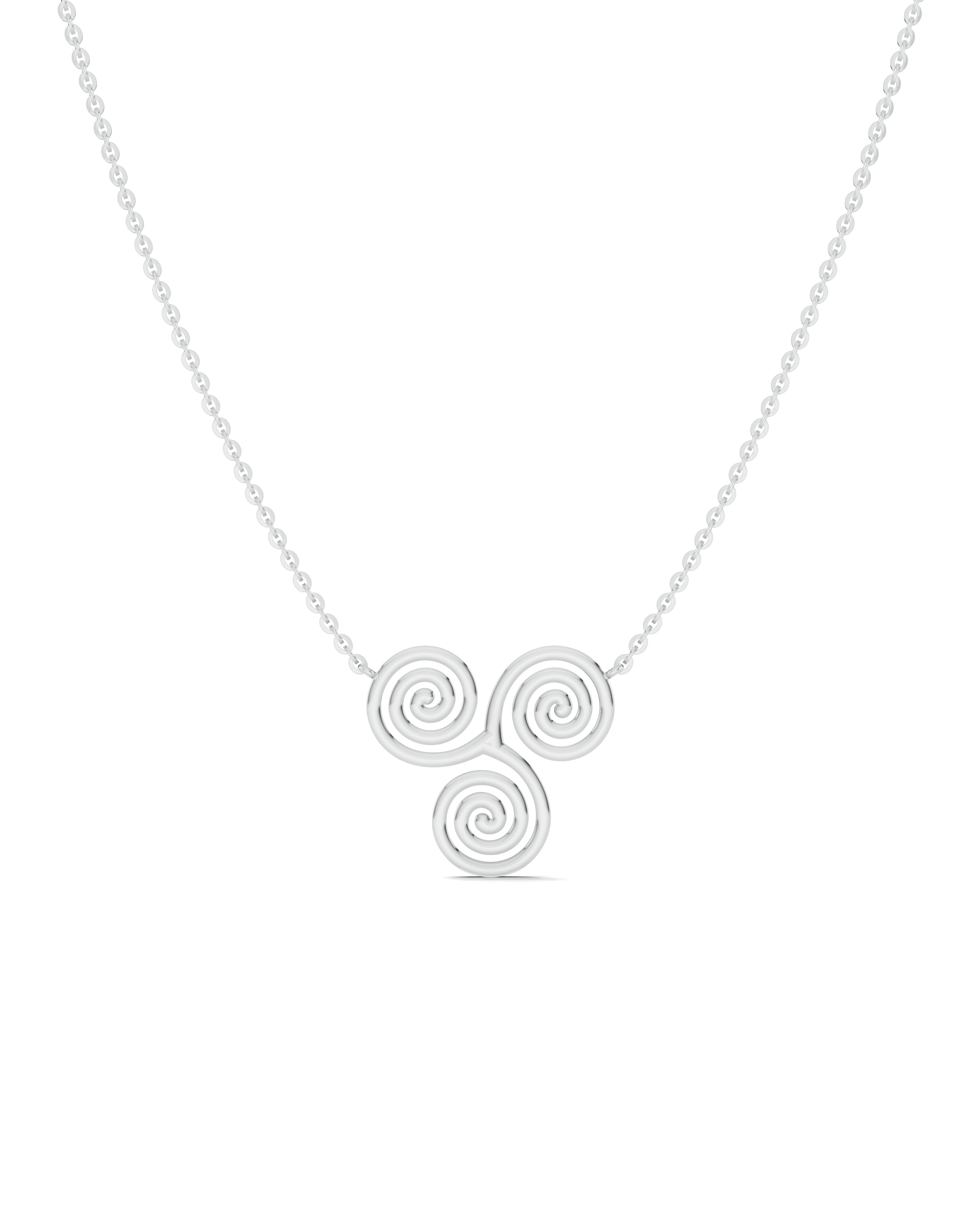 Platinized Sterling Silver