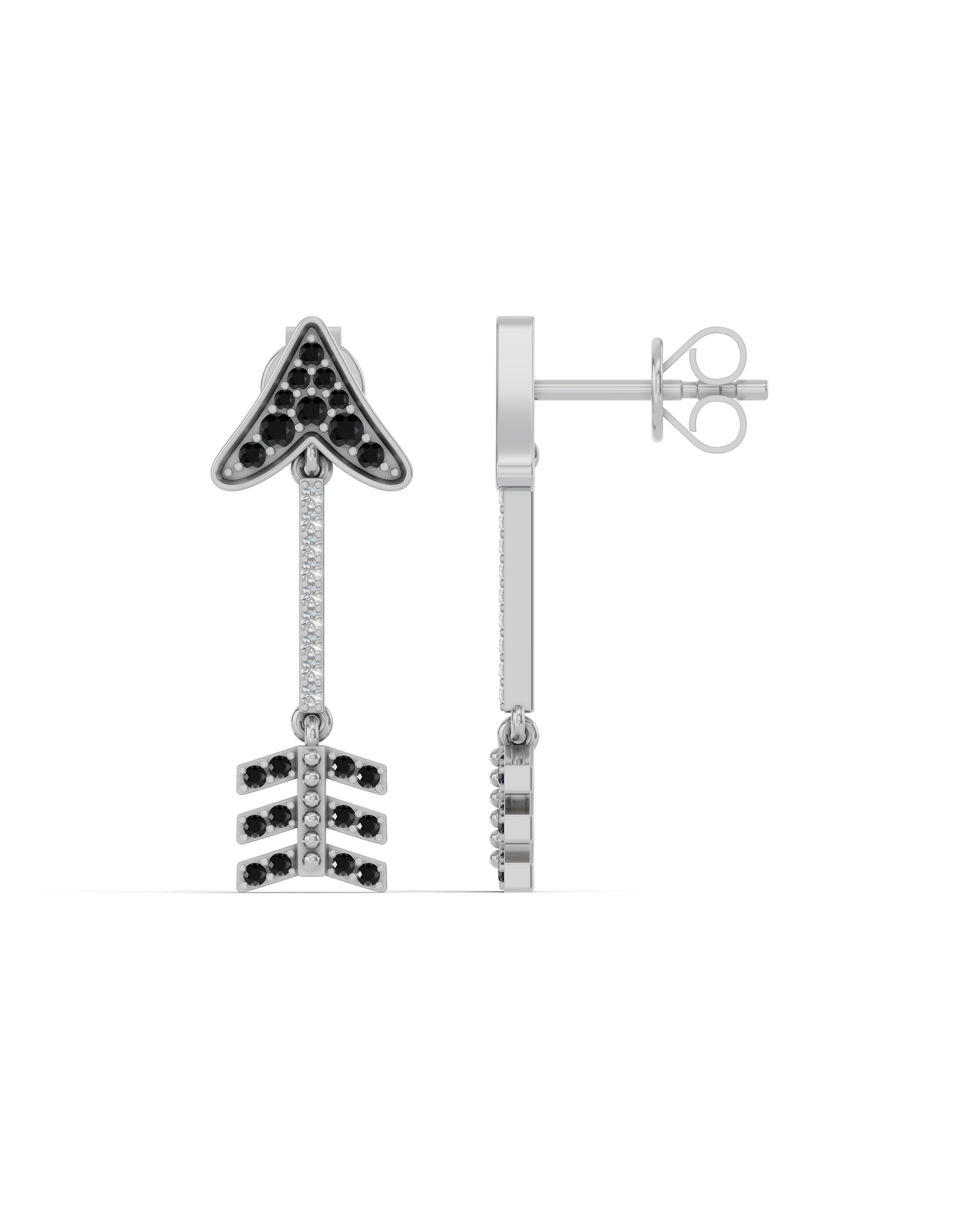 Platinized Sterling Silver