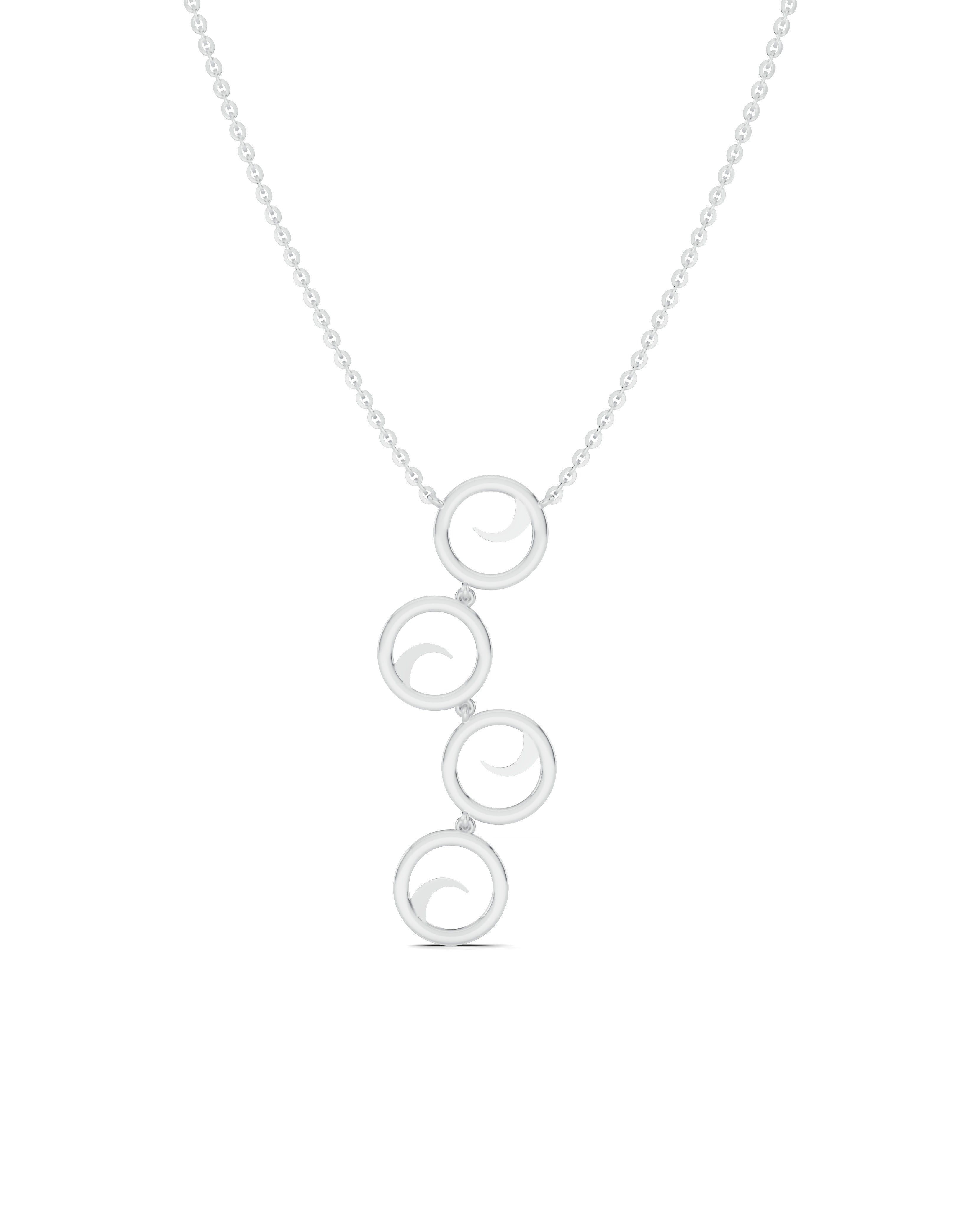Platinized Sterling Silver