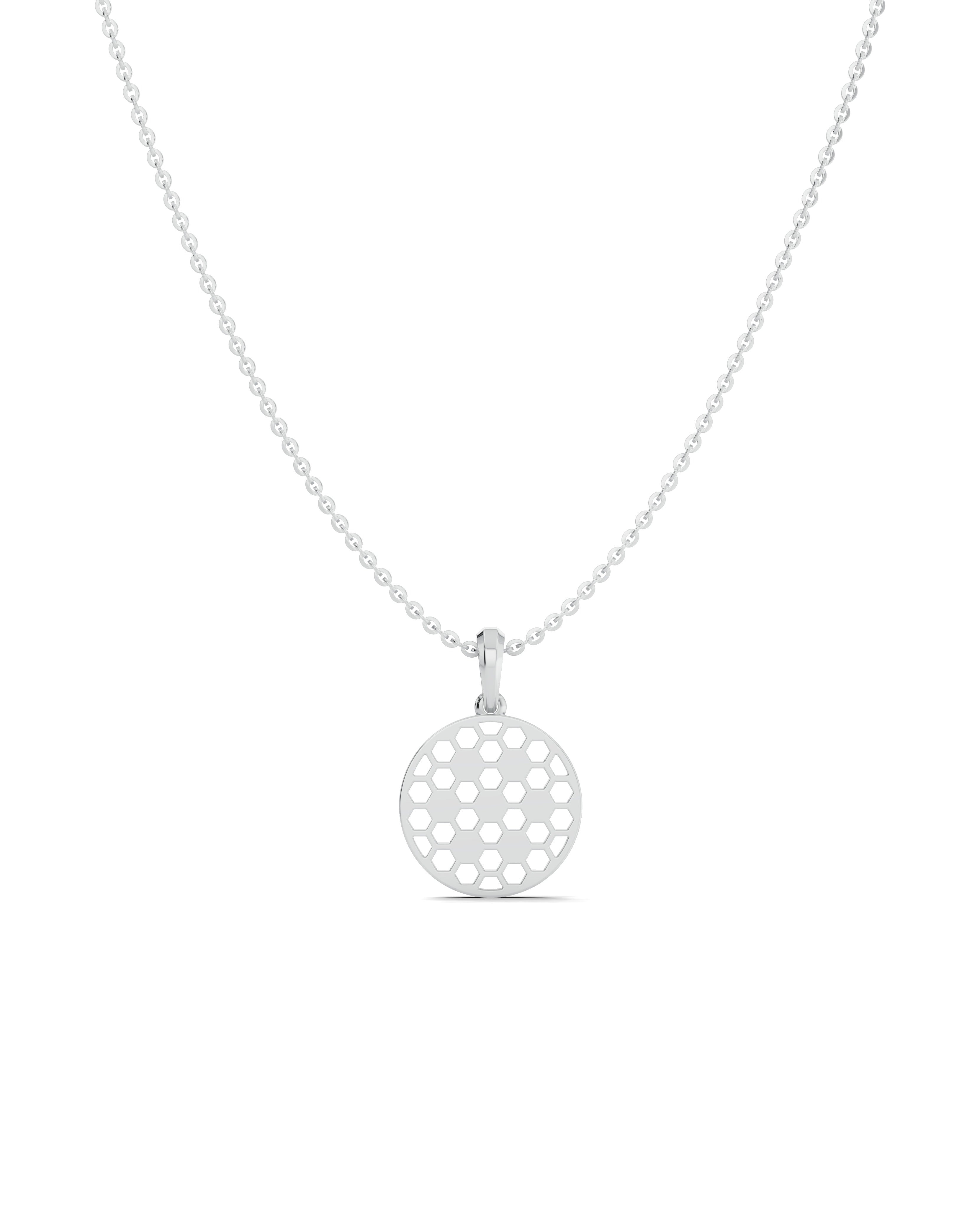 Platinized Sterling Silver