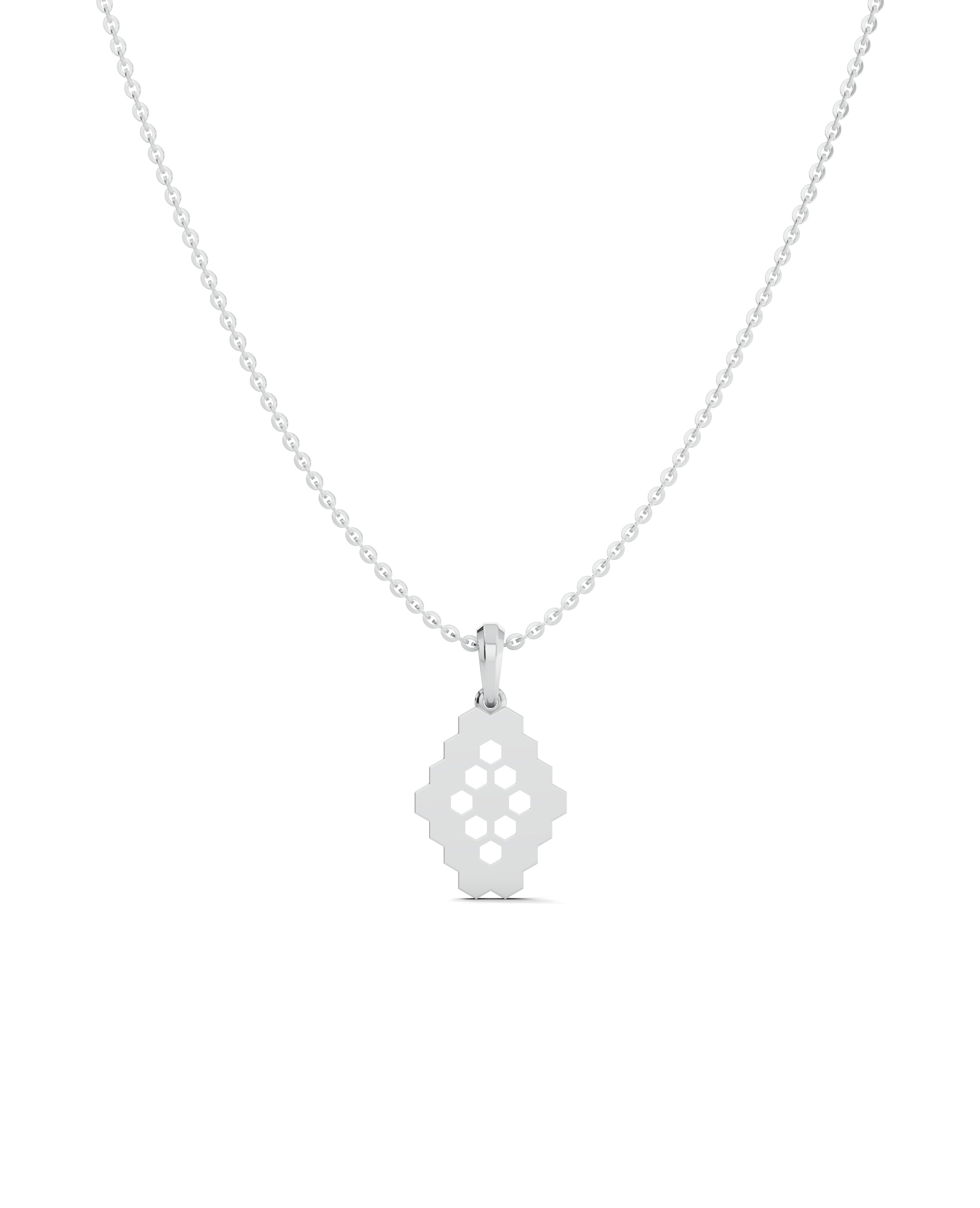 Platinized Sterling Silver