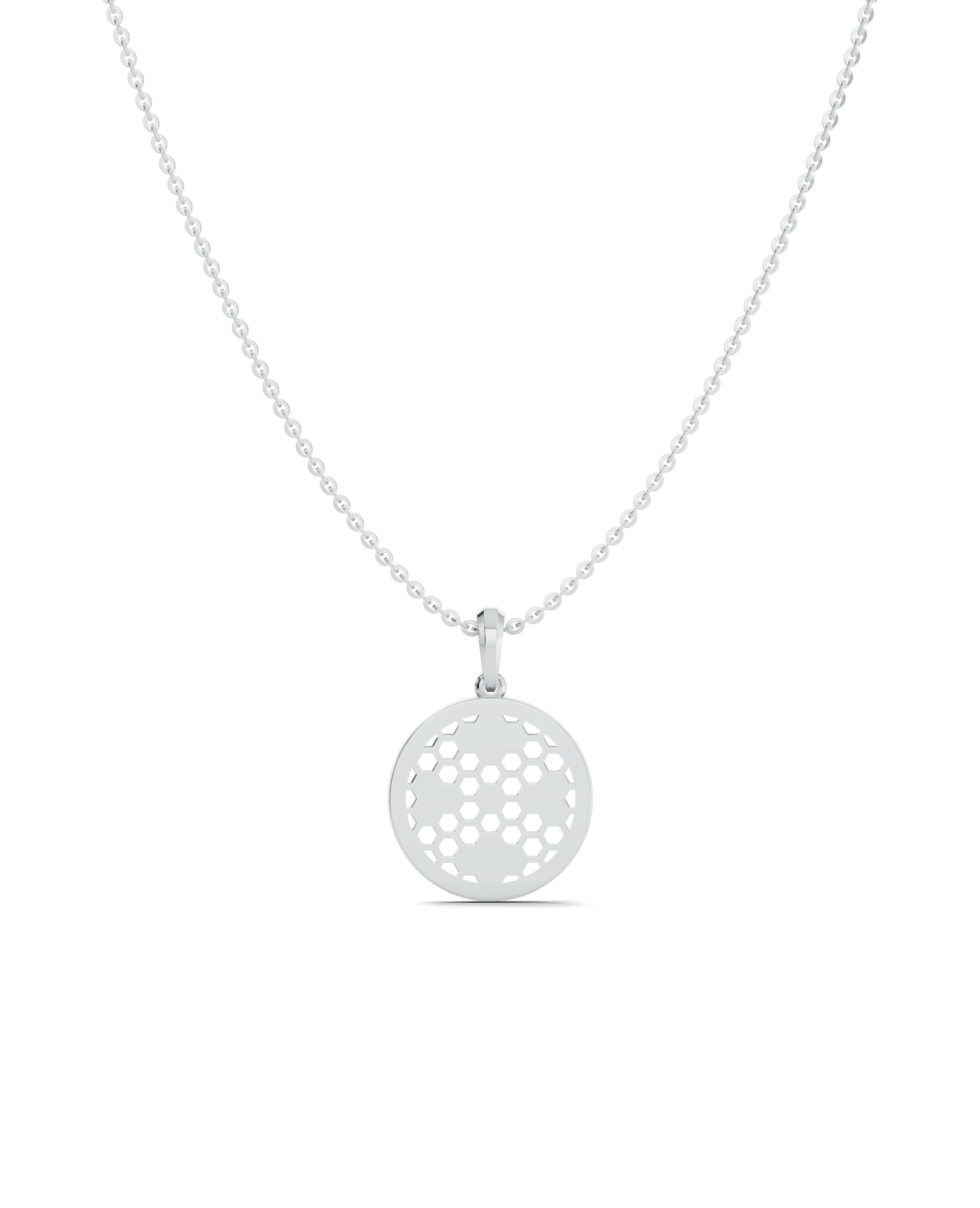 Platinized Sterling Silver