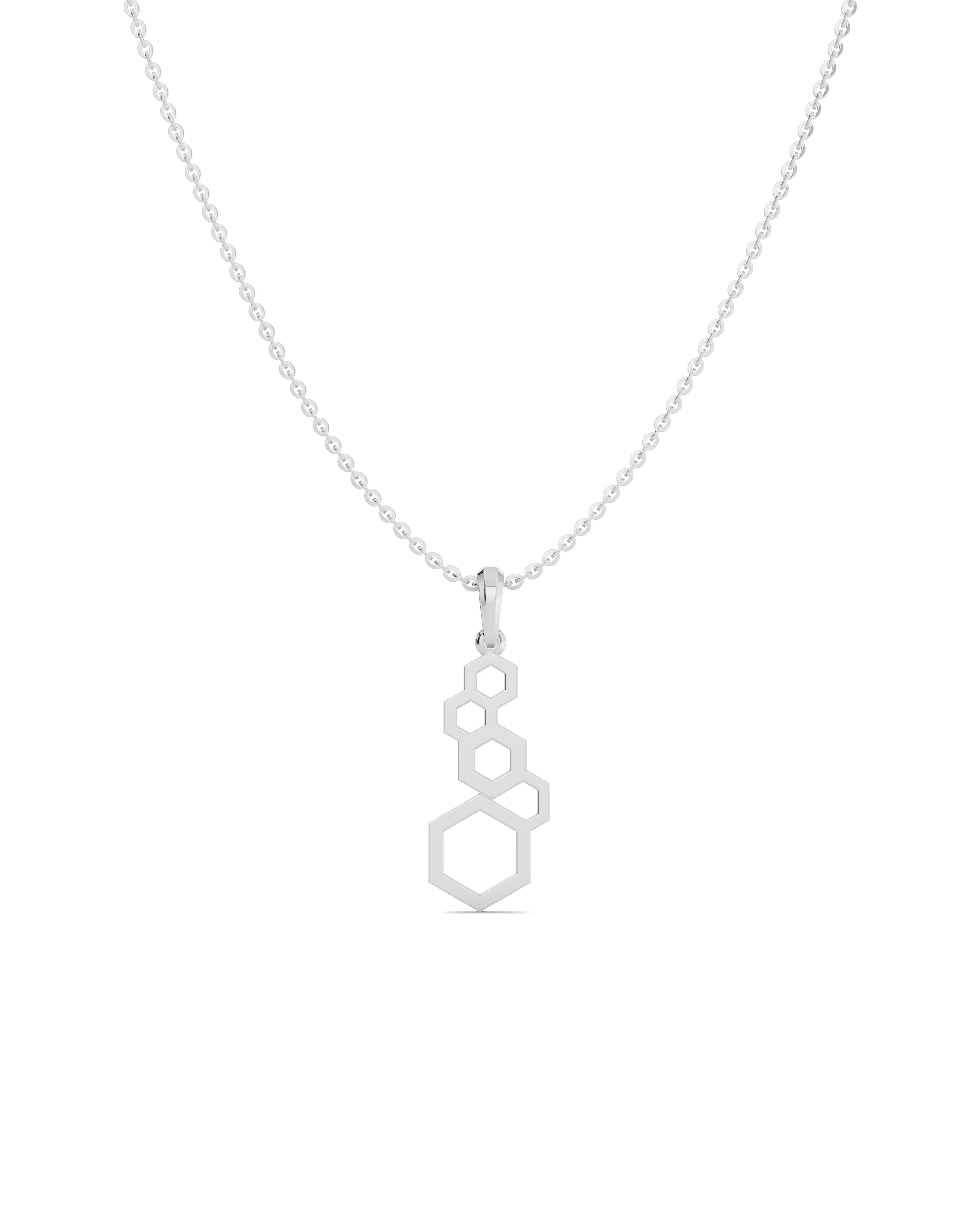 Platinized Sterling Silver