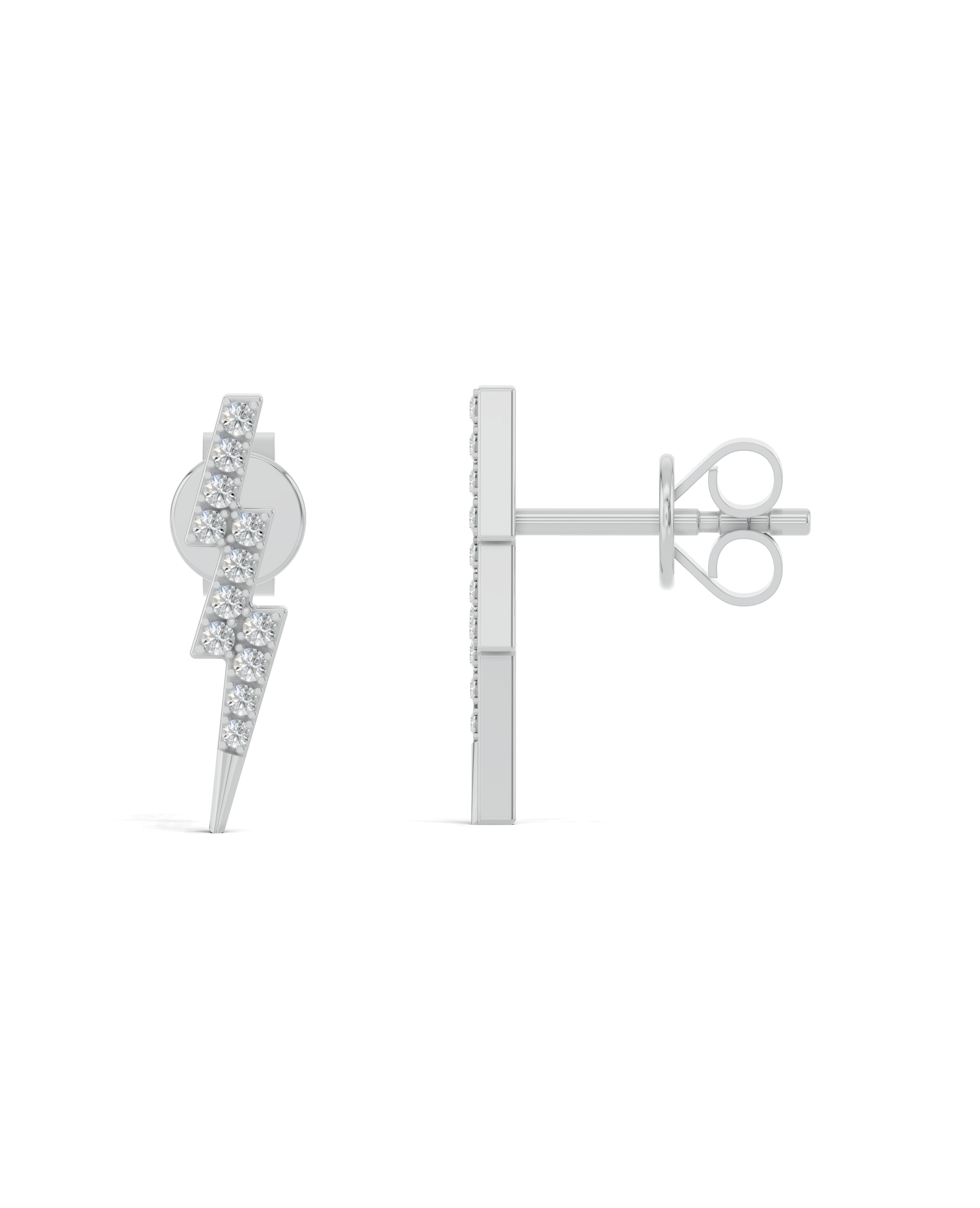 Platinized Sterling Silver